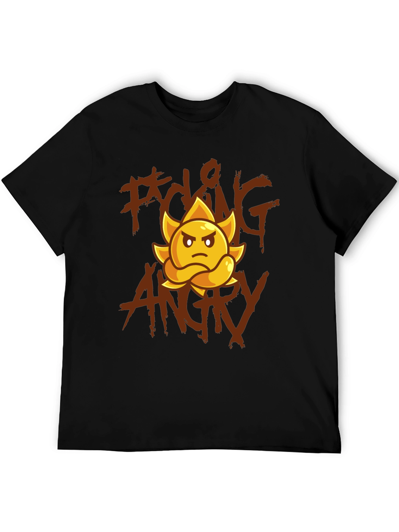 F*cking Angry Sun Black T-Shirt