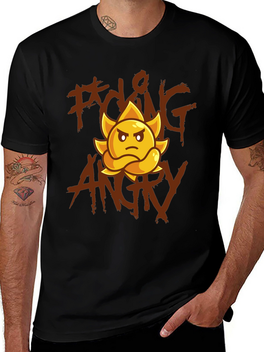 F*cking Angry Sun Black T-Shirt