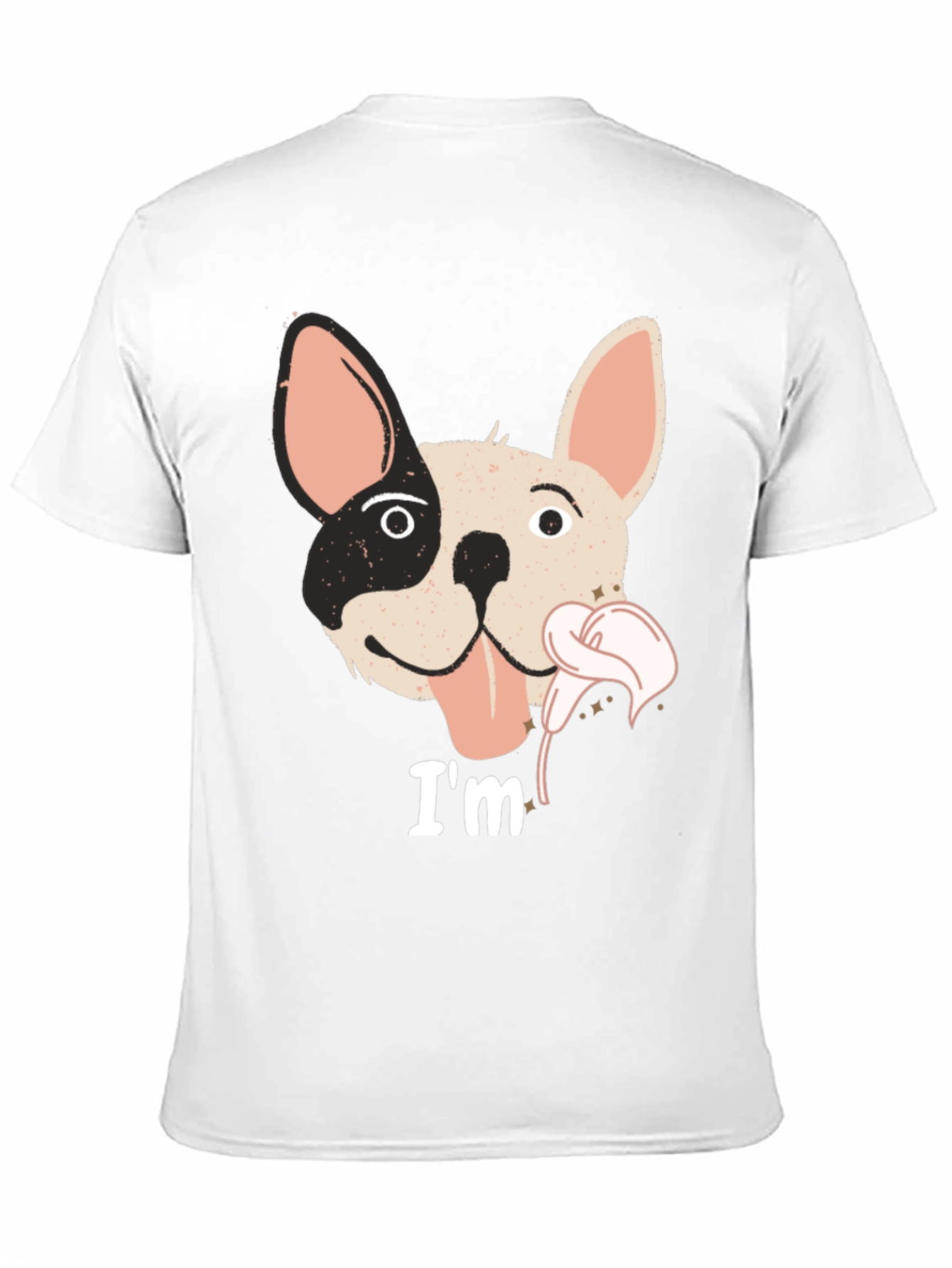 Cute French Bulldog Flower T-Shirt – Adorable Frenchie Lover Tee