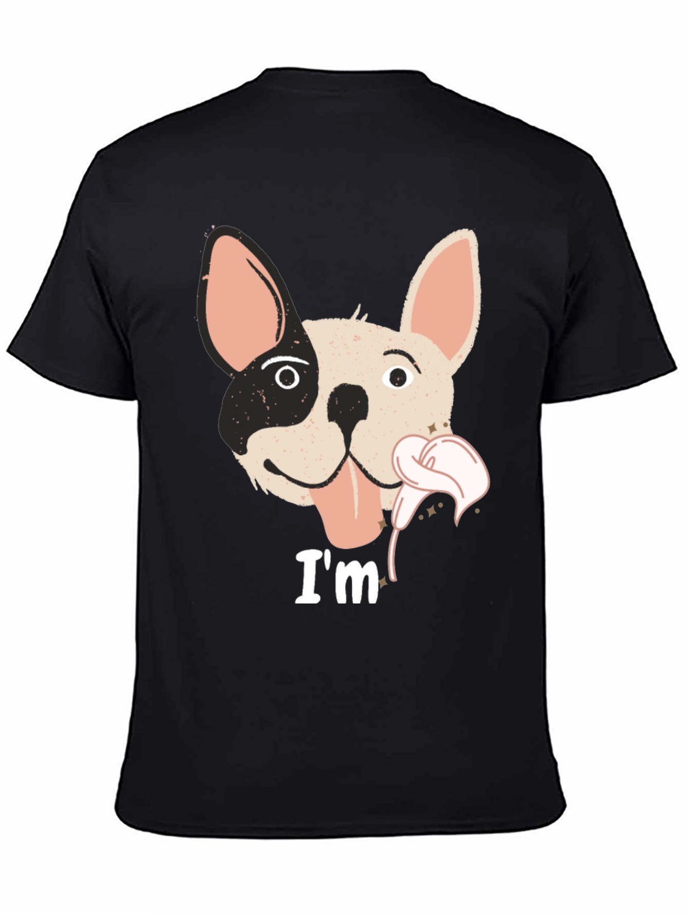 Cute French Bulldog Flower T-Shirt – Adorable Frenchie Lover Tee