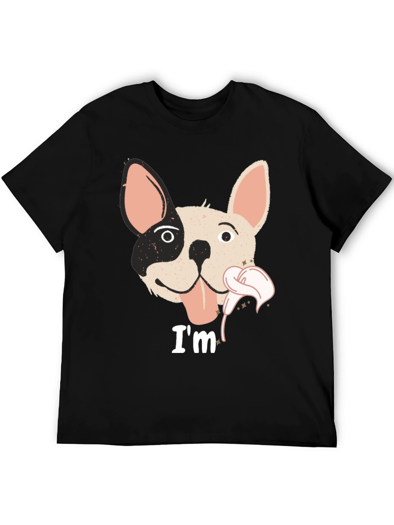 Cute French Bulldog Flower T-Shirt – Adorable Frenchie Lover Tee