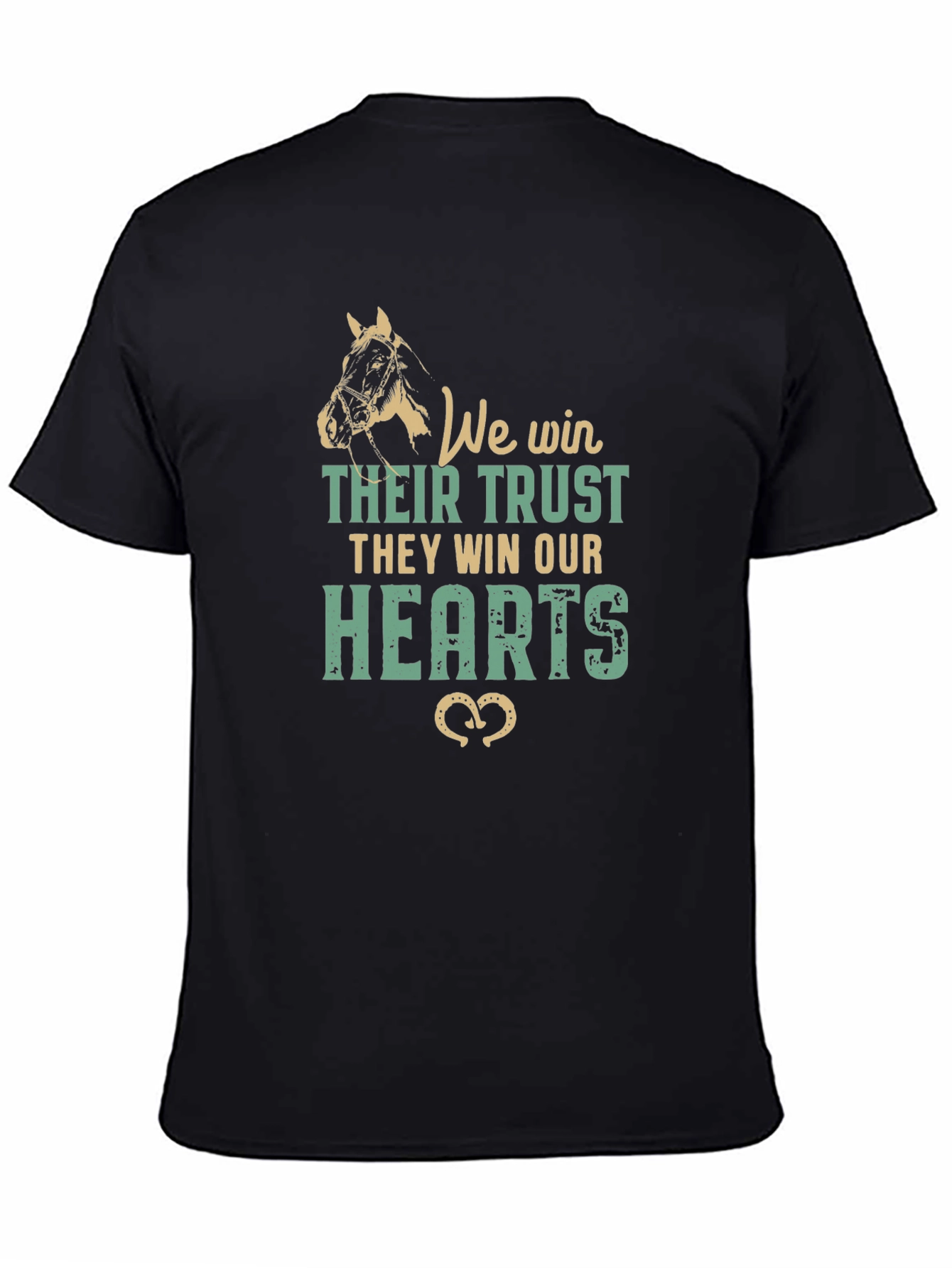Horse Lover T-Shirt - We Win Their Trust