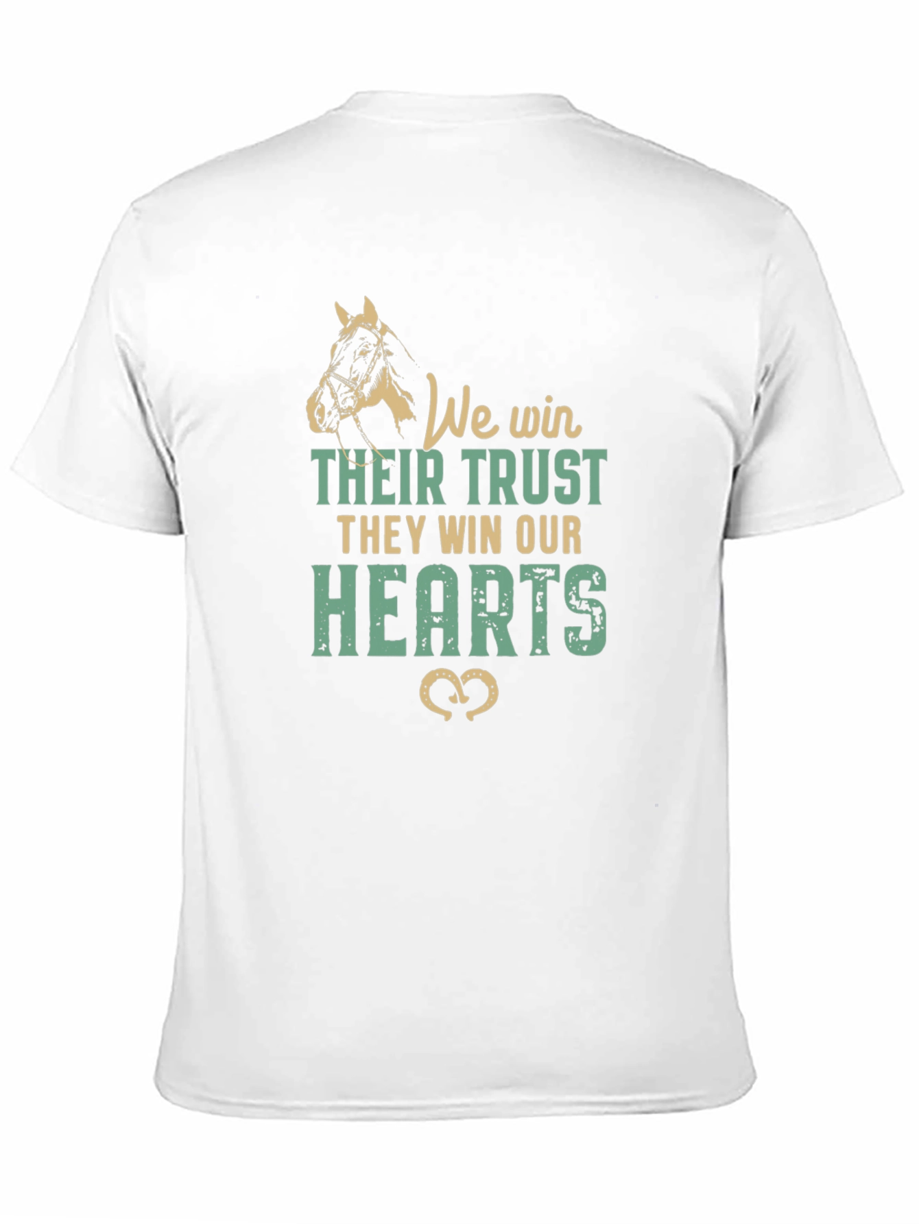 Horse Lover T-Shirt - We Win Their Trust