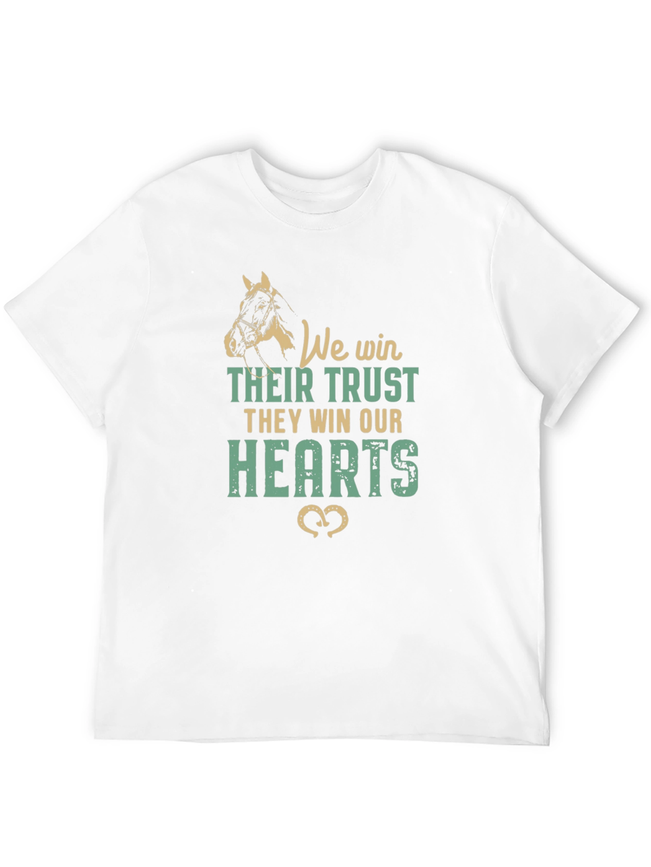Horse Lover T-Shirt - We Win Their Trust