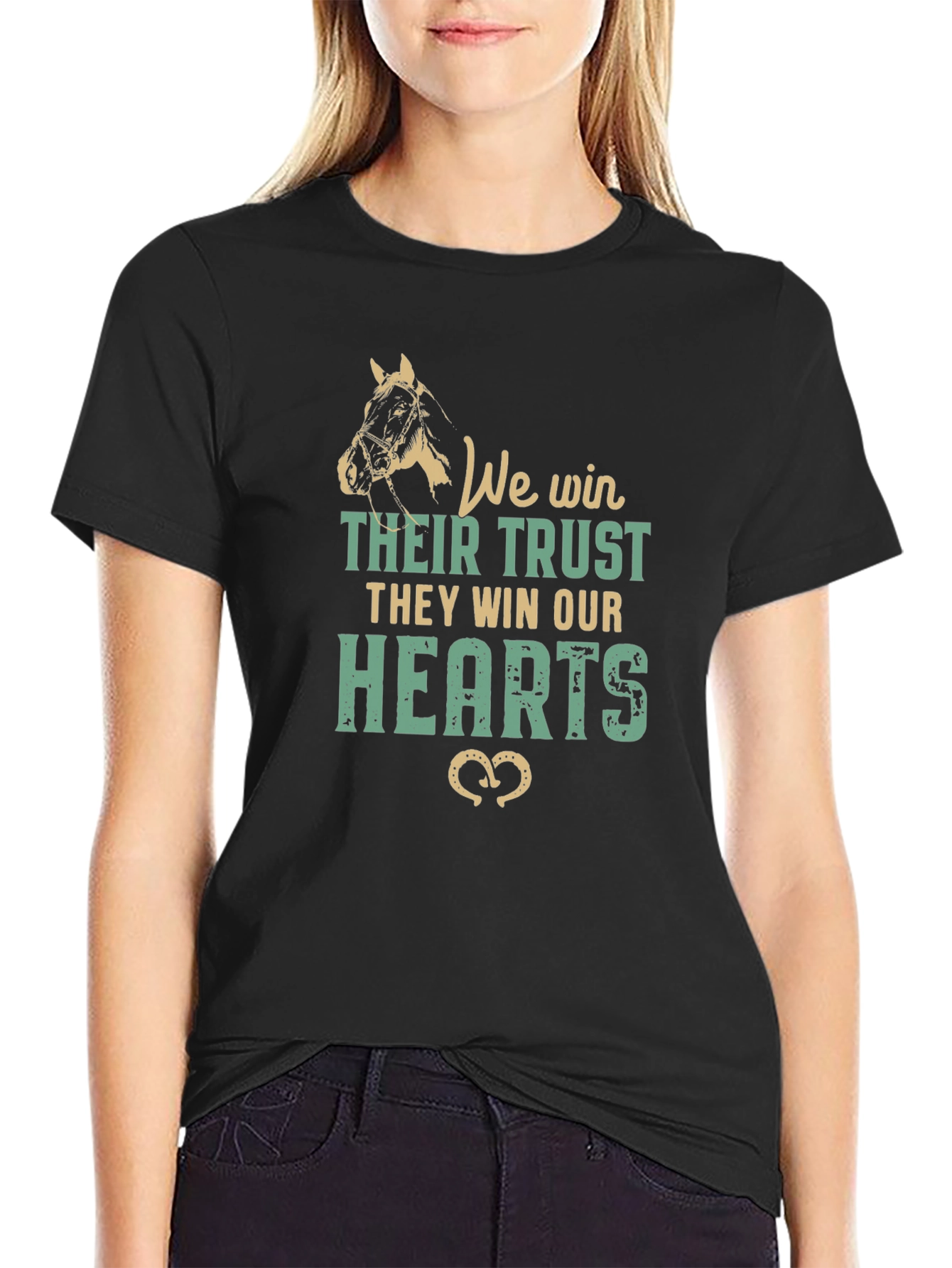 Horse Lover T-Shirt - We Win Their Trust