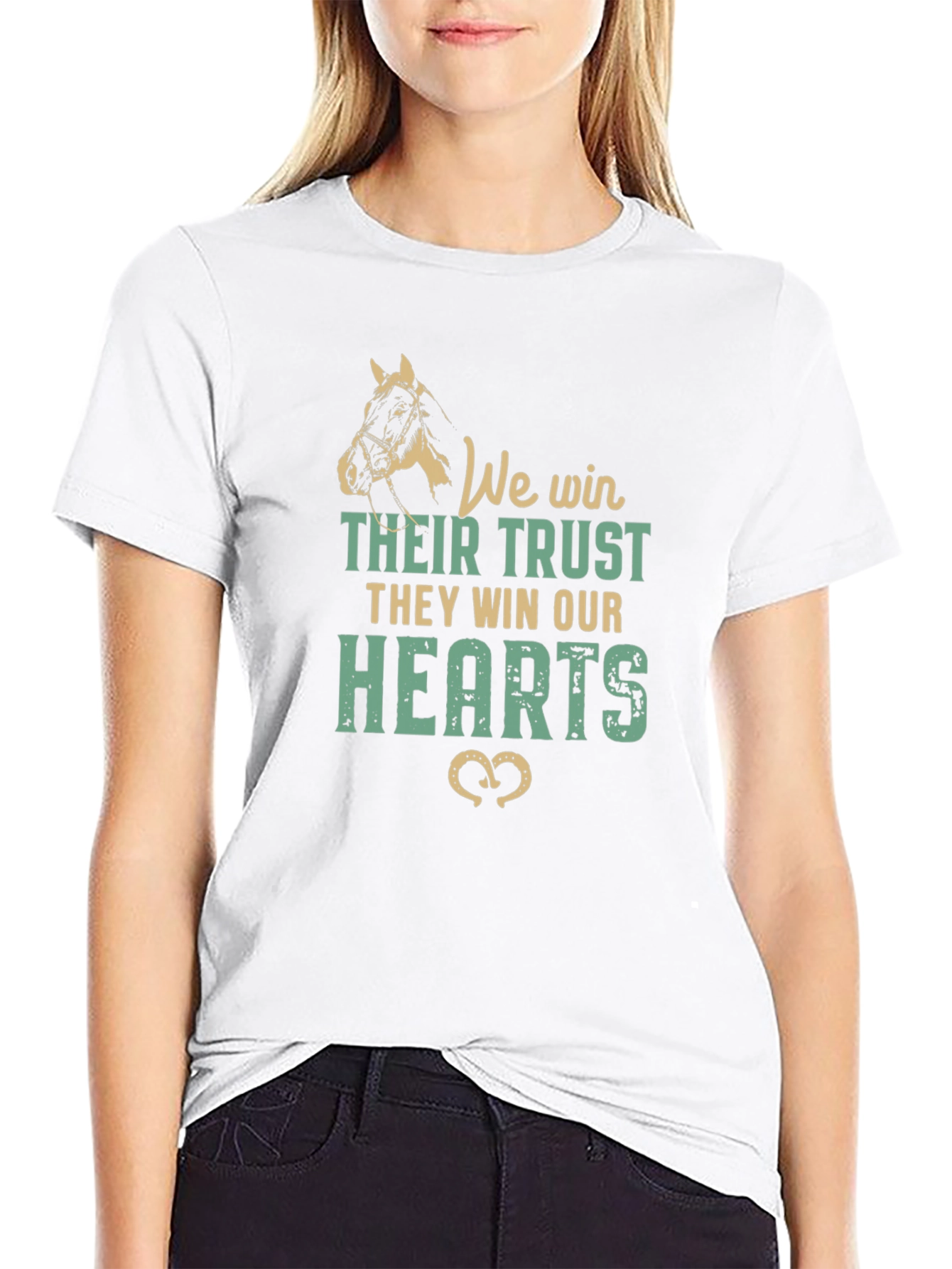 Horse Lover T-Shirt - We Win Their Trust
