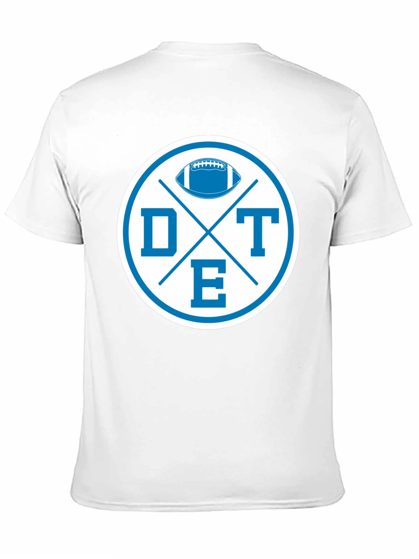 DTE Football Graphic Tee - Classic Sports Style