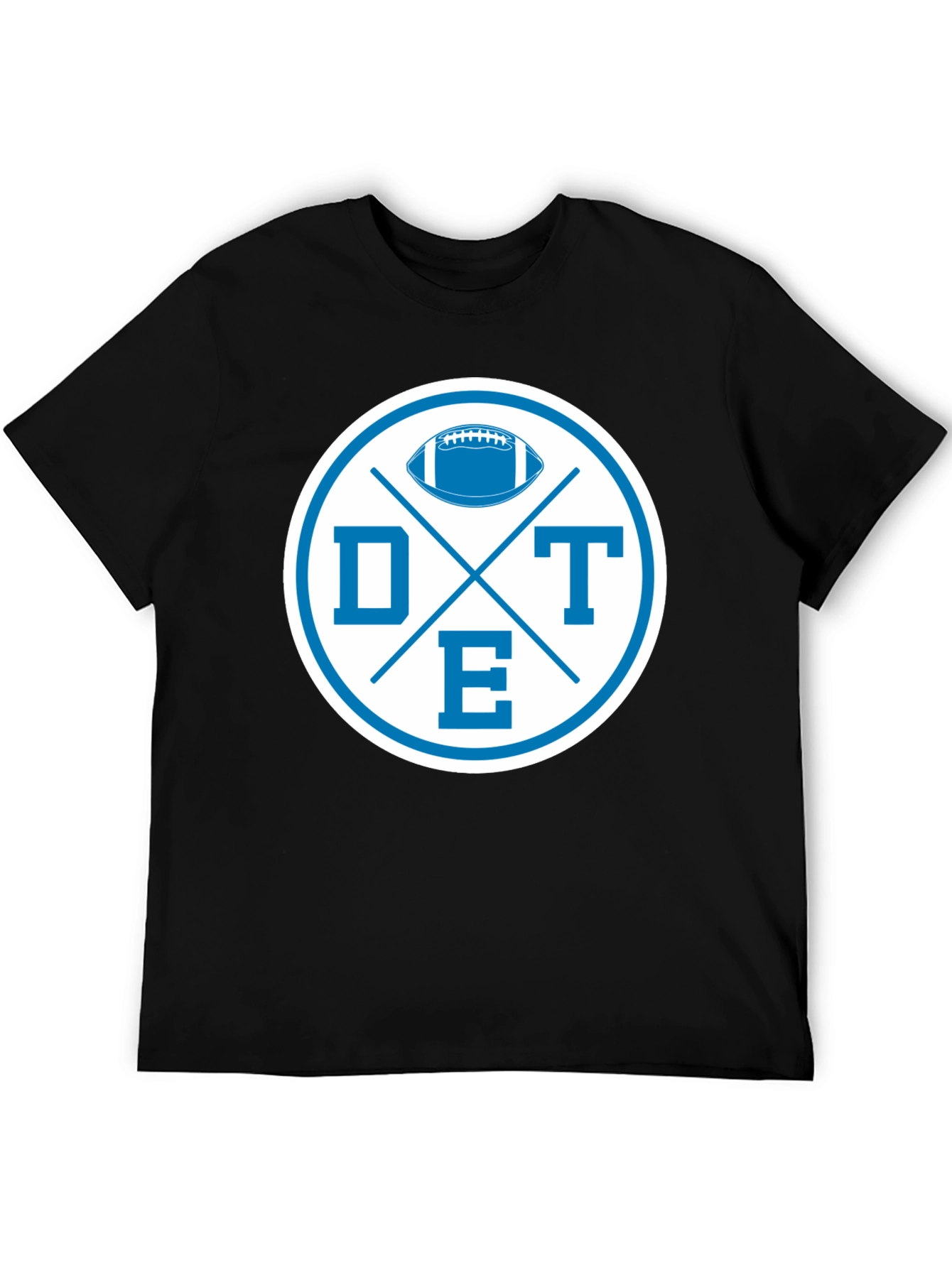 DTE Football Graphic Tee - Classic Sports Style