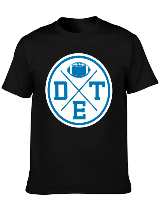 DTE Football Graphic Tee - Classic Sports Style