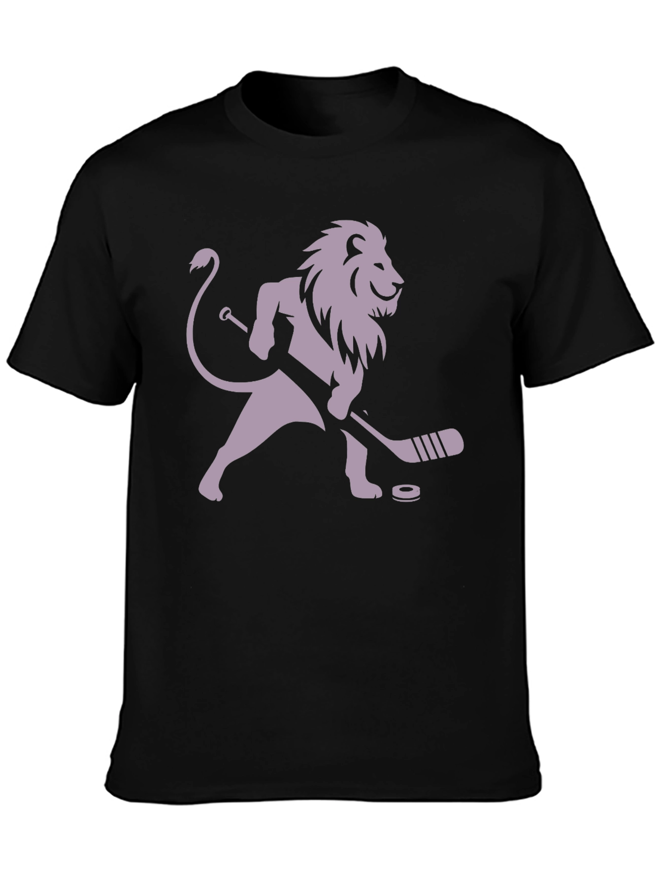 Lion Hockey Player T-Shirt