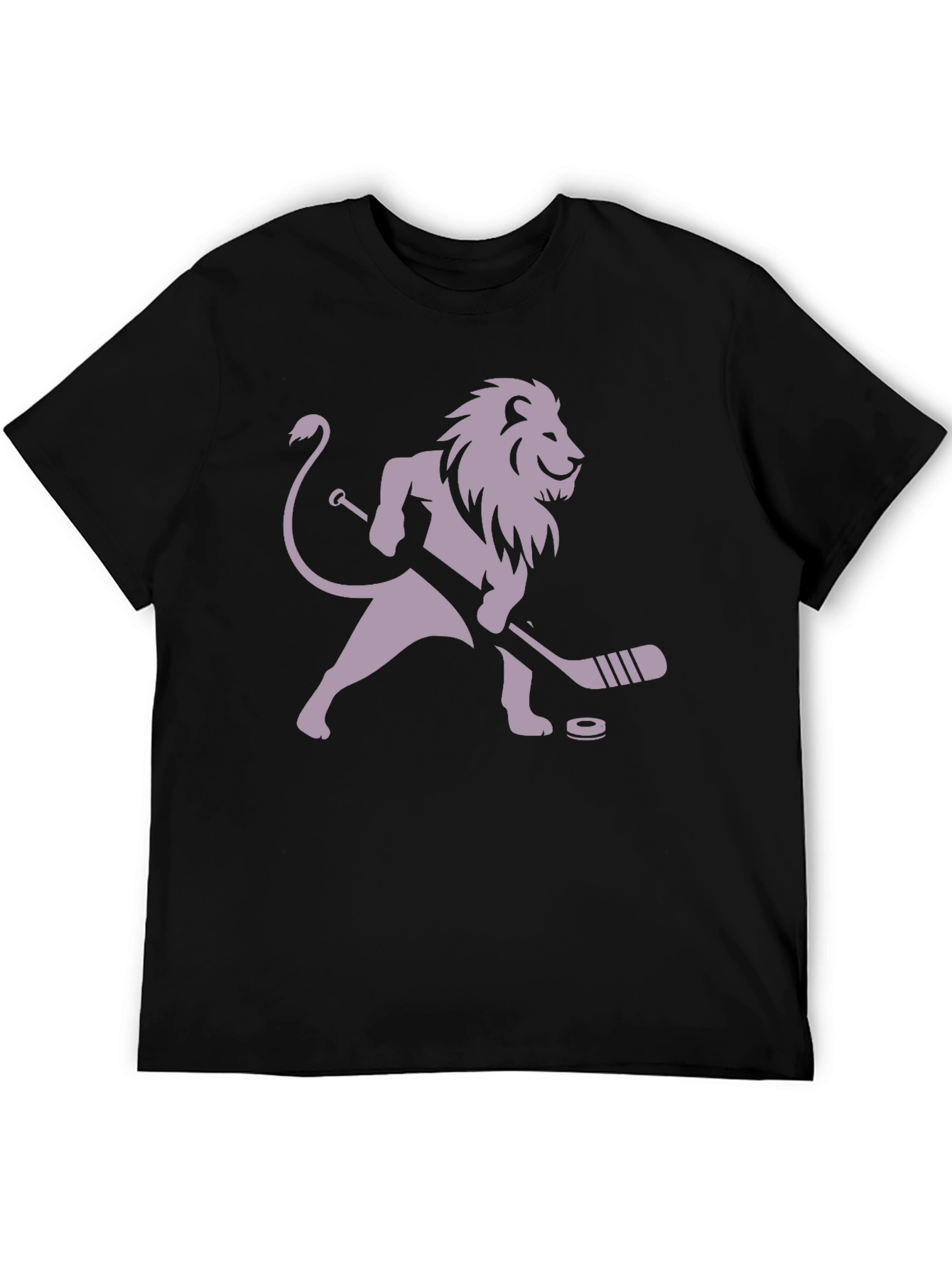 Lion Hockey Player T-Shirt