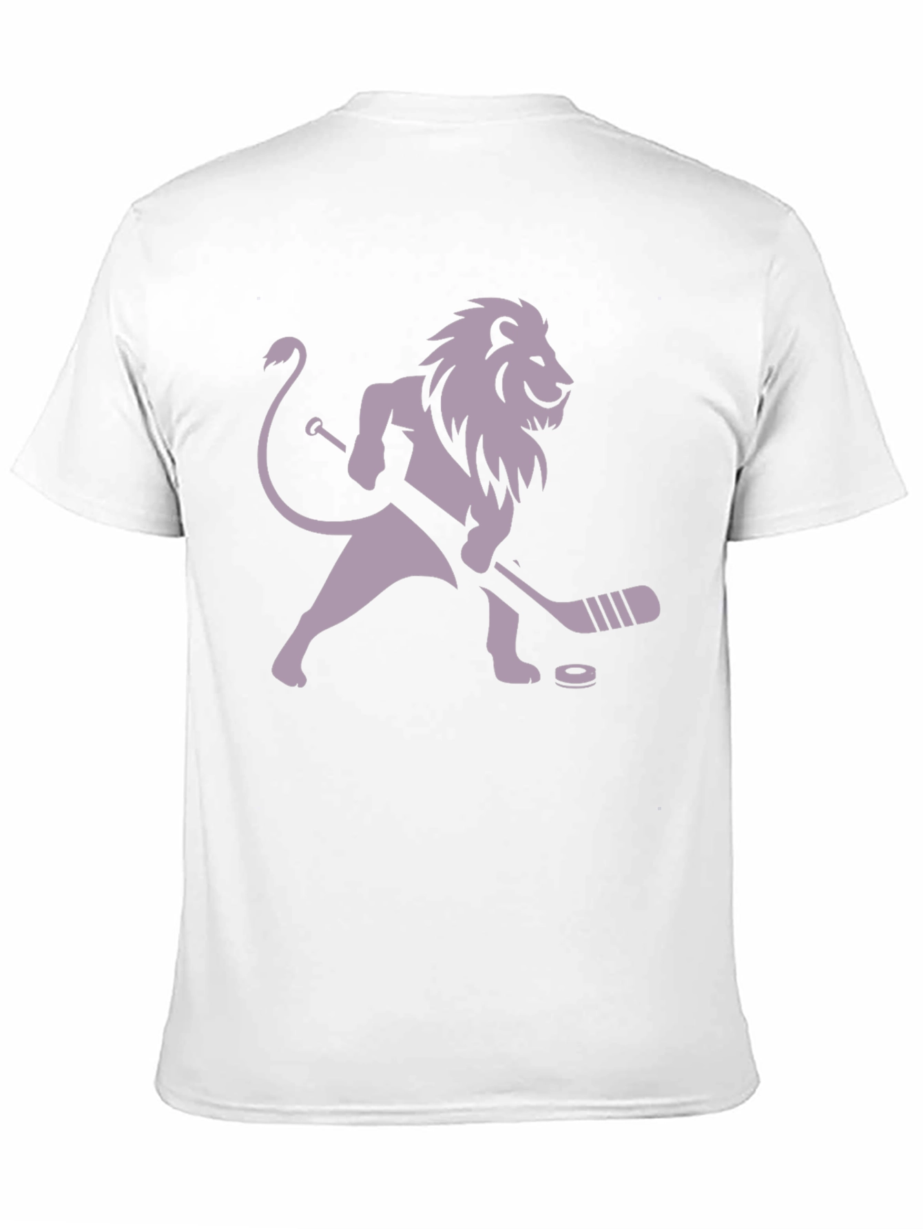 Lion Hockey Player T-Shirt