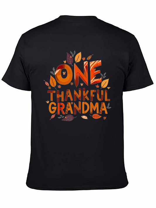 One Thankful Grandma Thanksgiving T-Shirt