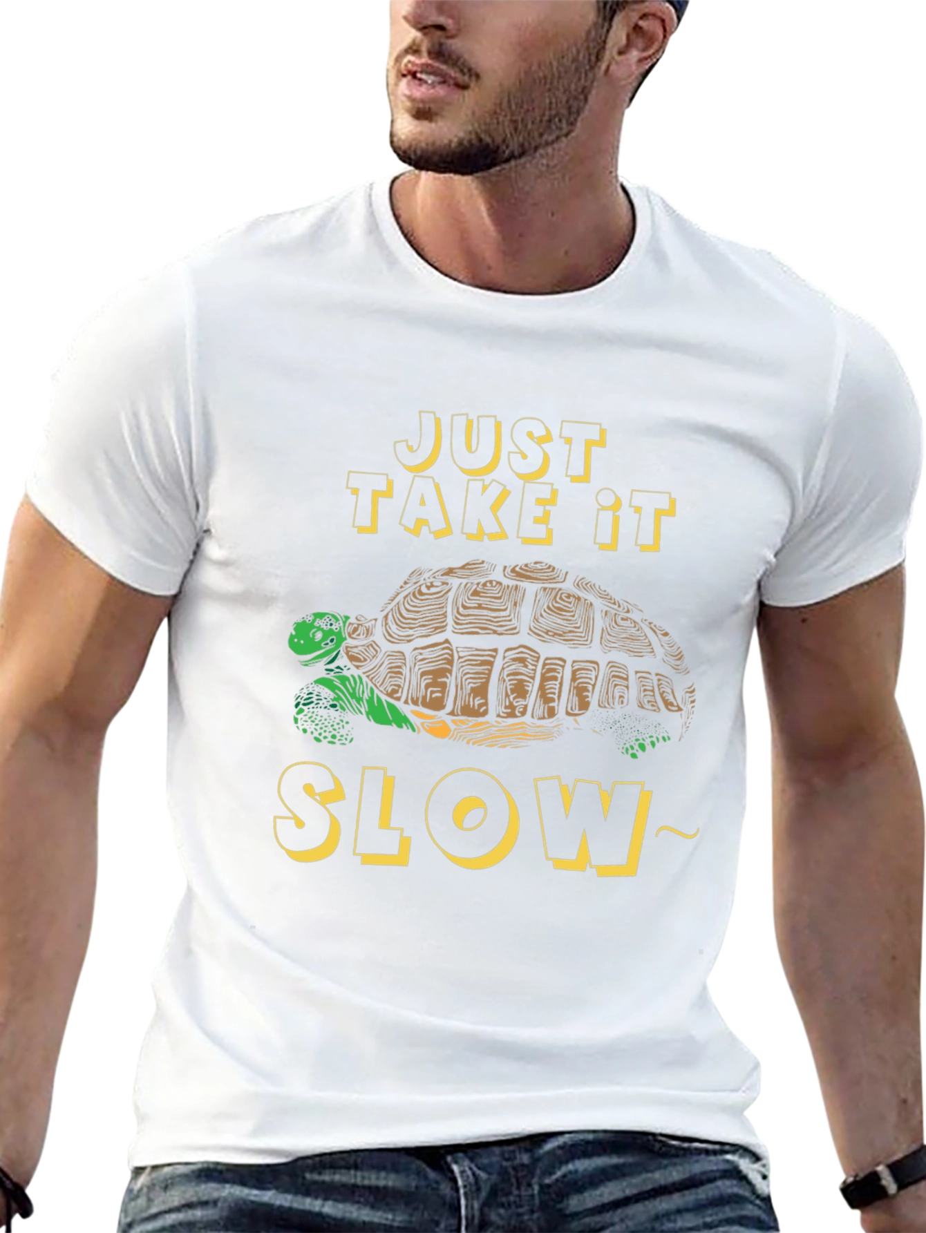 Just Take It Slow Turtle Graphic Tee