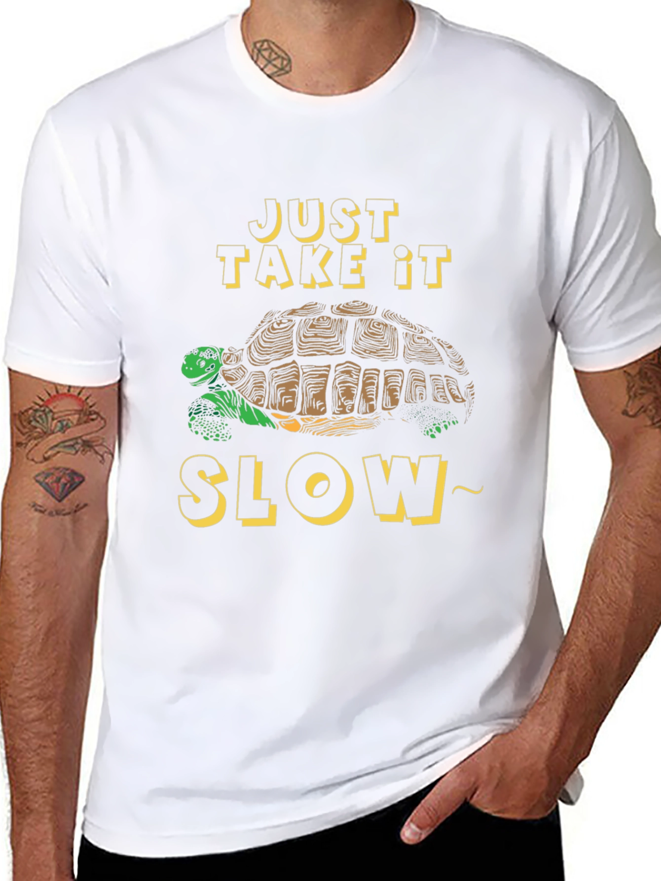 Just Take It Slow Turtle Graphic Tee