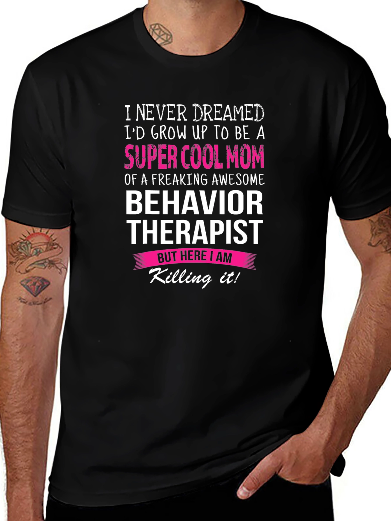 Super Cool Mom Behavior Therapist T-Shirt