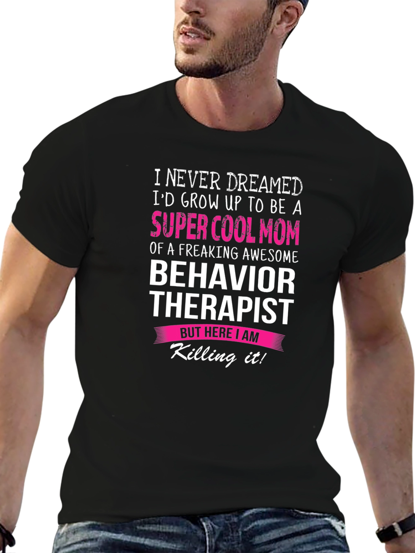 Super Cool Mom Behavior Therapist T-Shirt