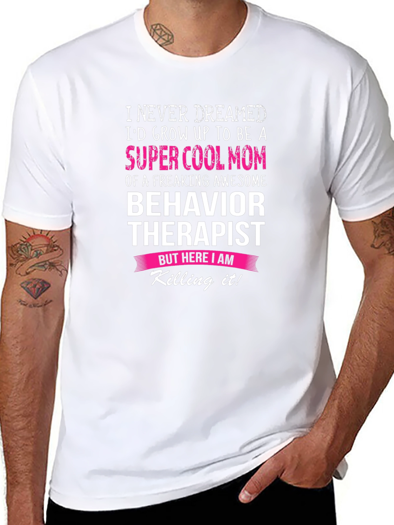 Super Cool Mom Behavior Therapist T-Shirt