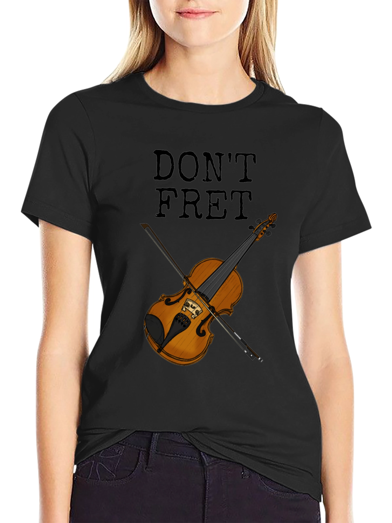 Dont Fret Violin T-Shirt