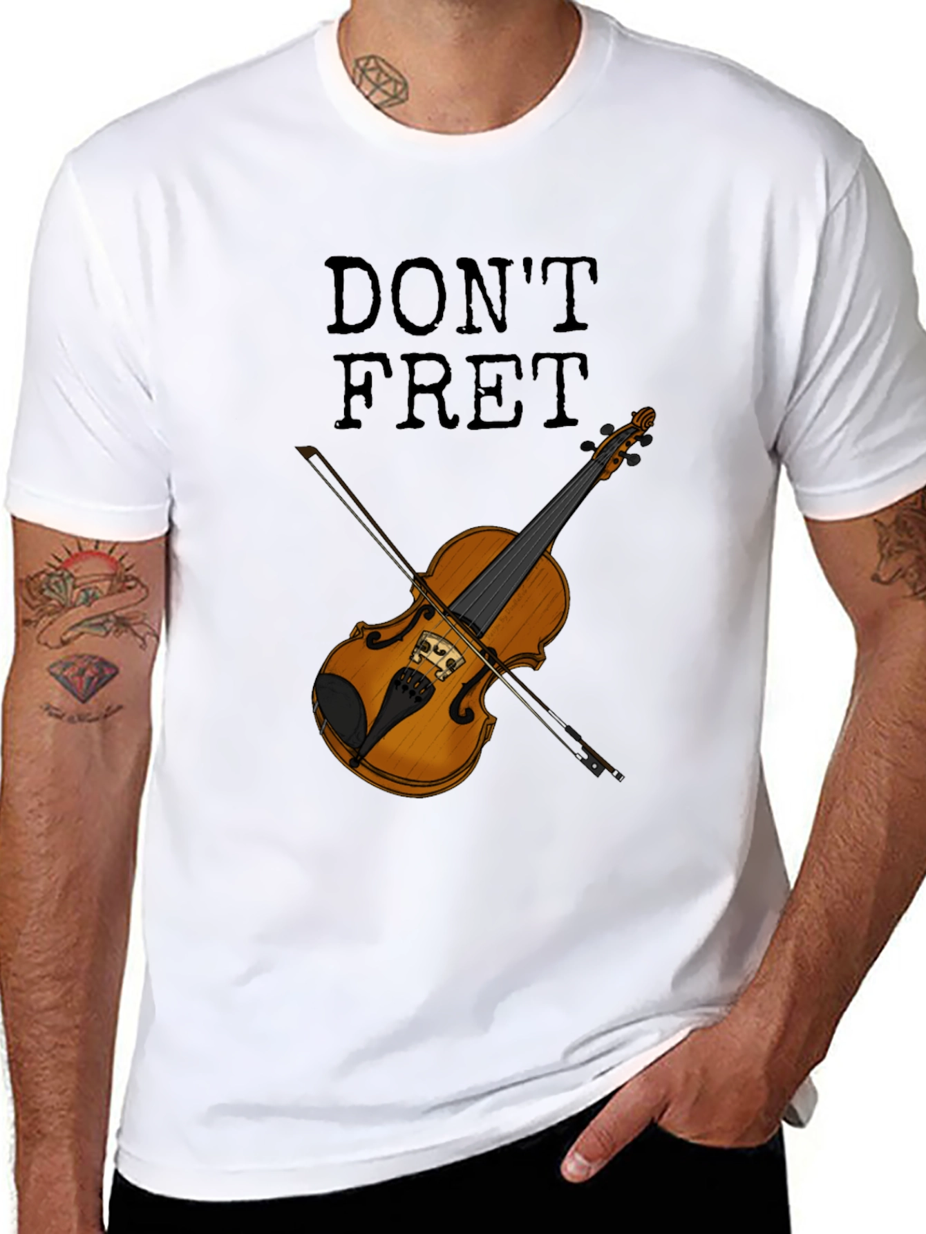 Dont Fret Violin T-Shirt