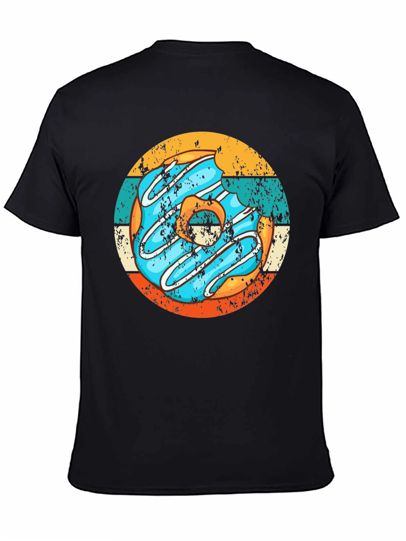 Retro Donut T-Shirt - Bite Me Design