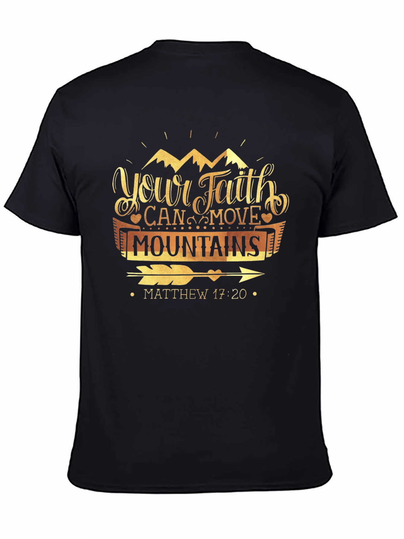 Faith Can Move Mountains Graphic Tee