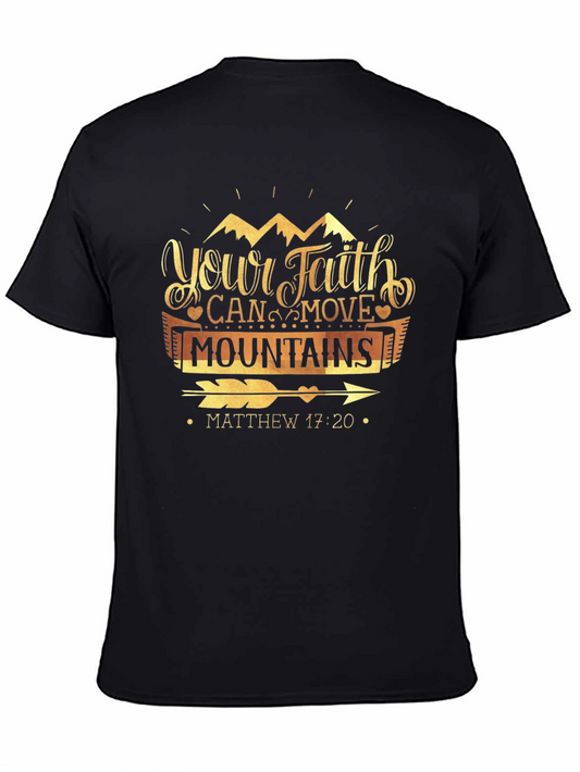 Faith Can Move Mountains Graphic Tee
