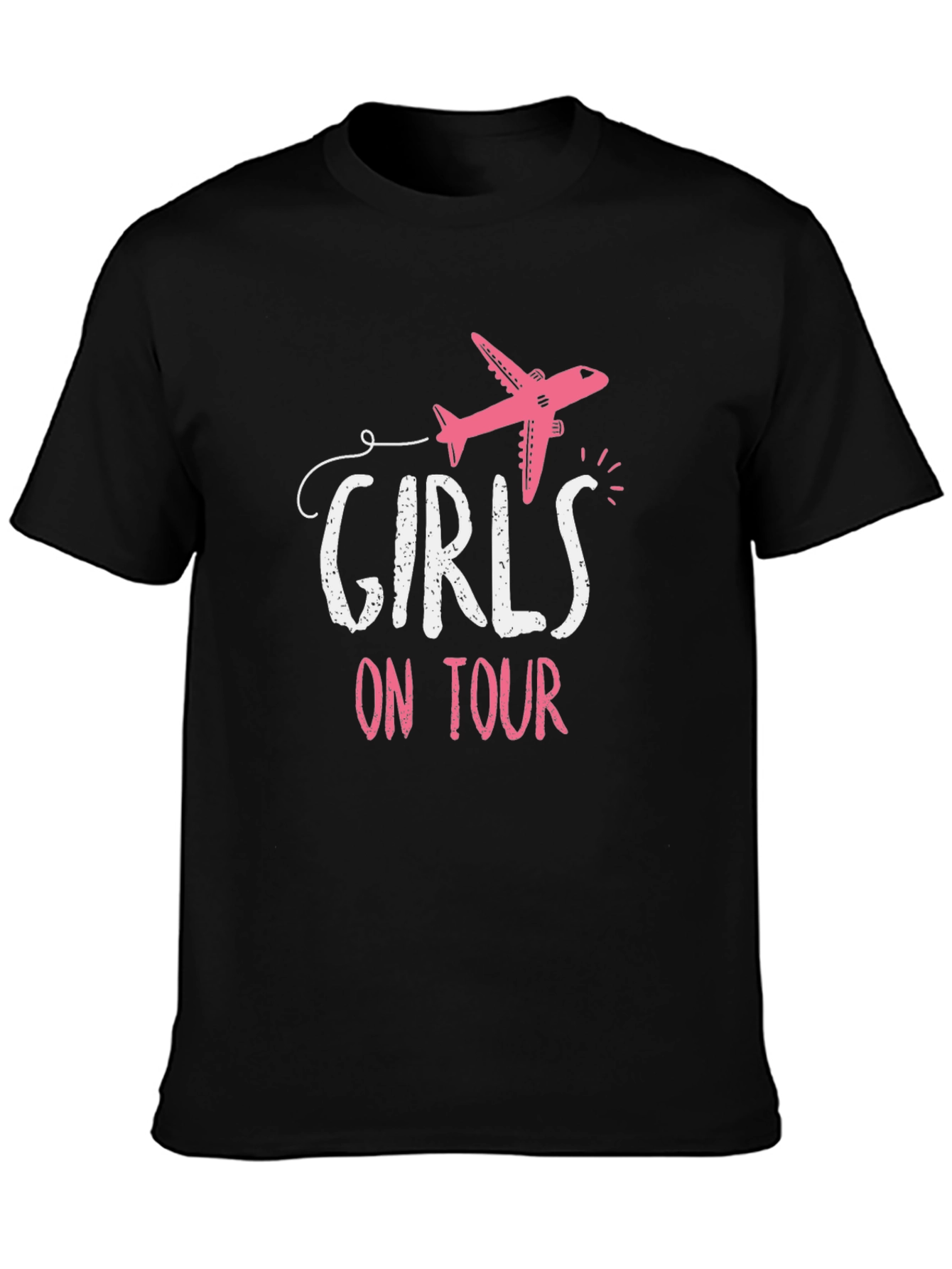 Girls On Tour T-Shirt - Airplane Graphic Tee