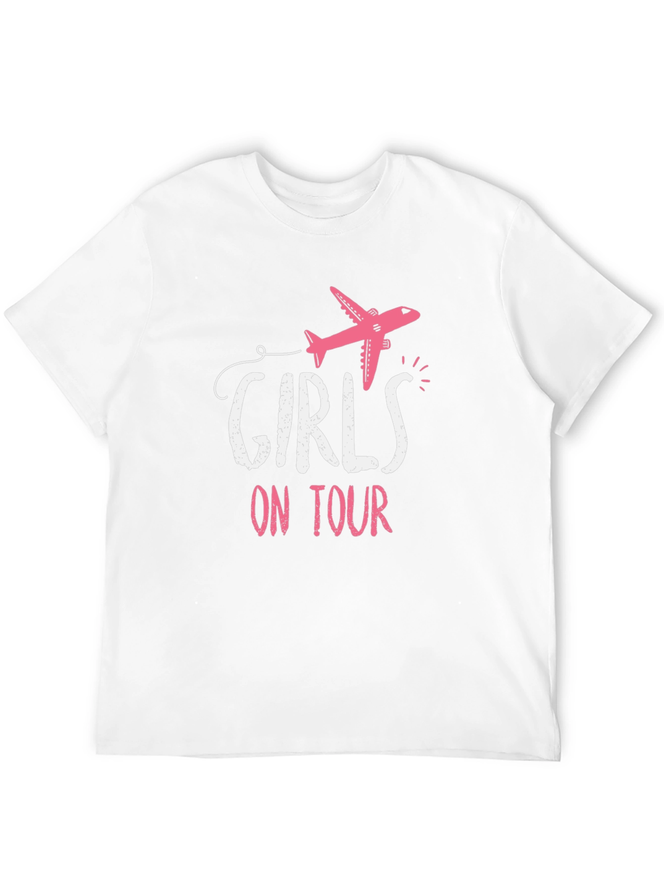 Girls On Tour T-Shirt - Airplane Graphic Tee