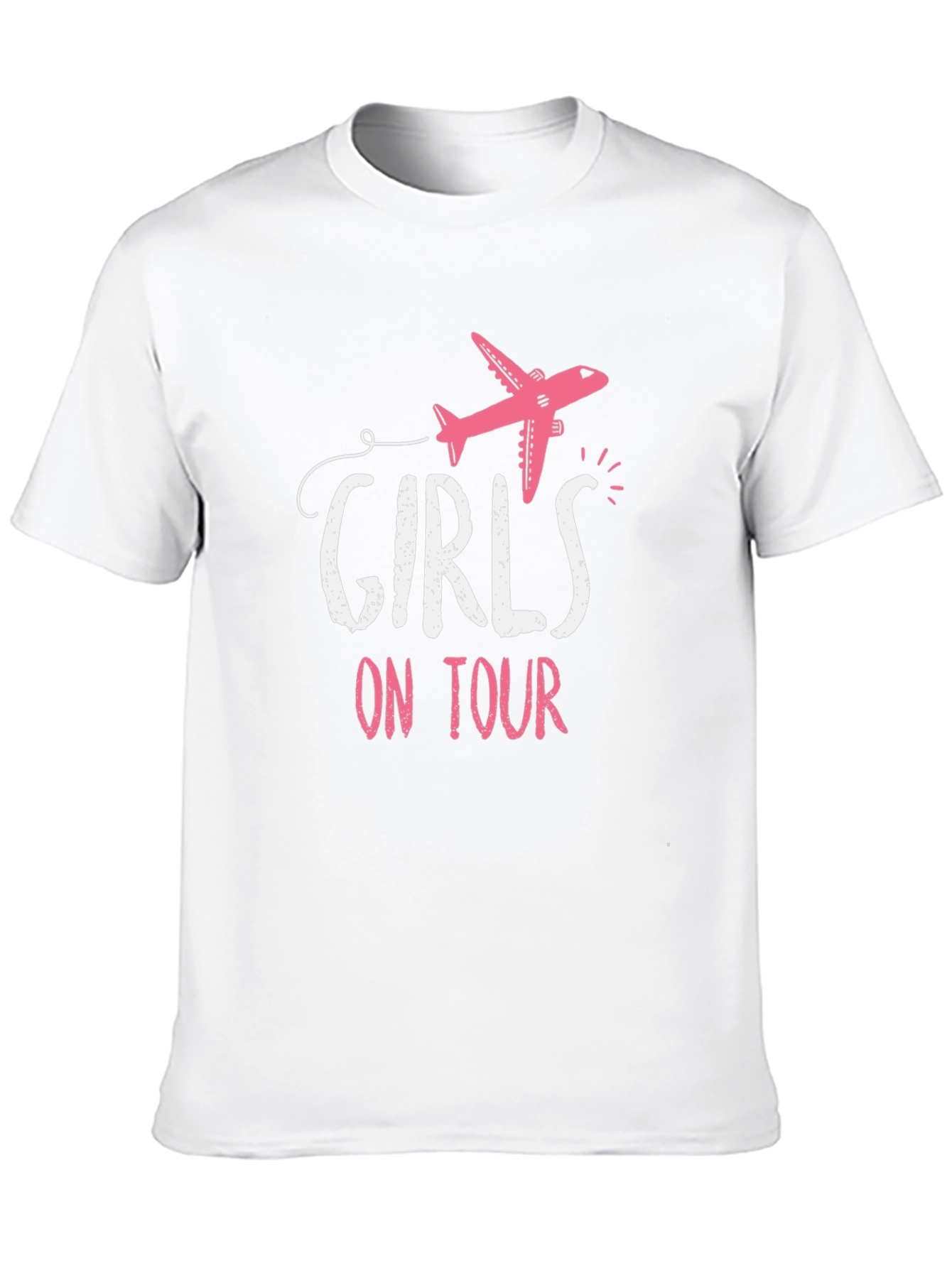 Girls On Tour T-Shirt - Airplane Graphic Tee