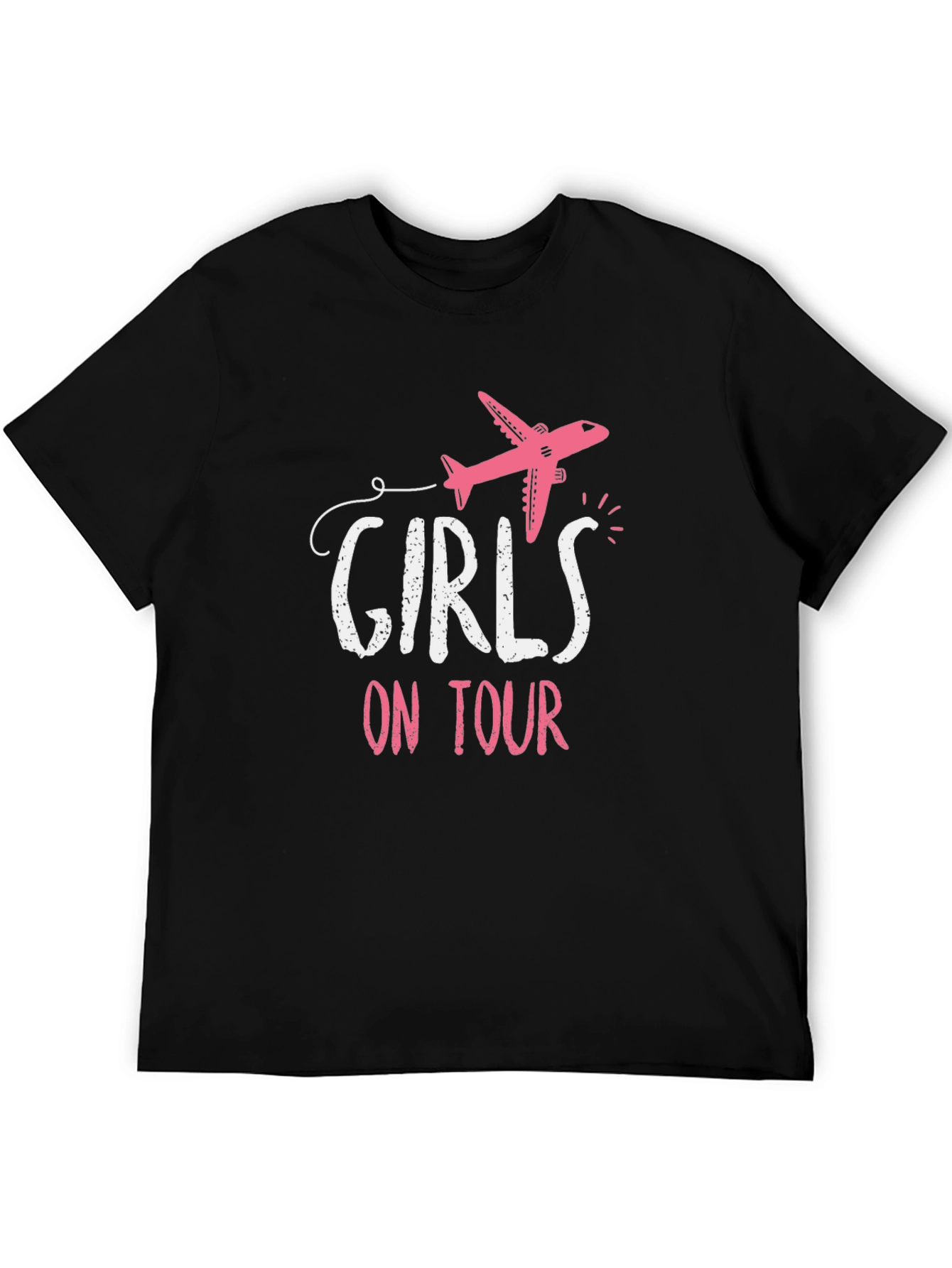 Girls On Tour T-Shirt - Airplane Graphic Tee