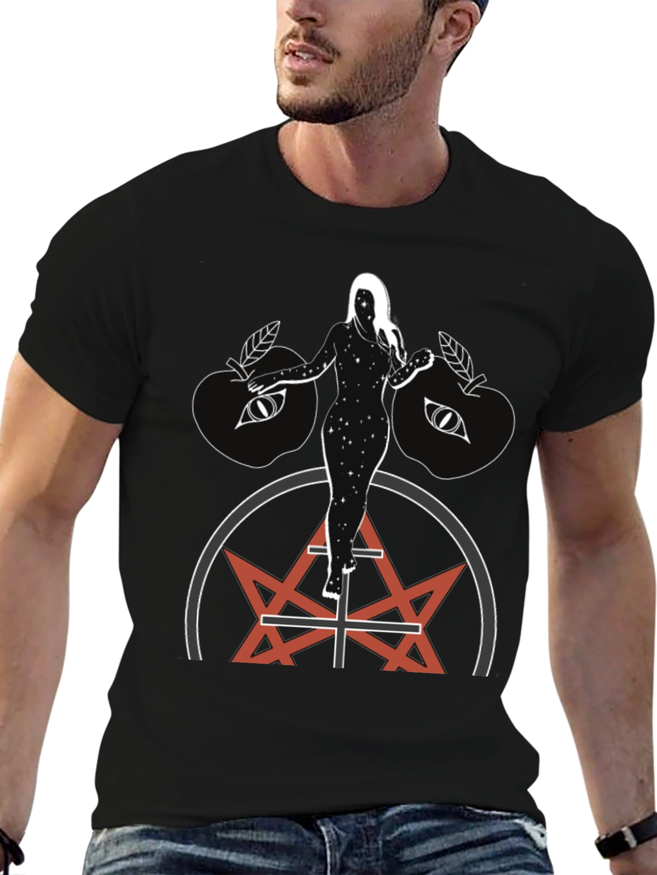 Occult Graphic Tee - Unisex Black T-Shirt