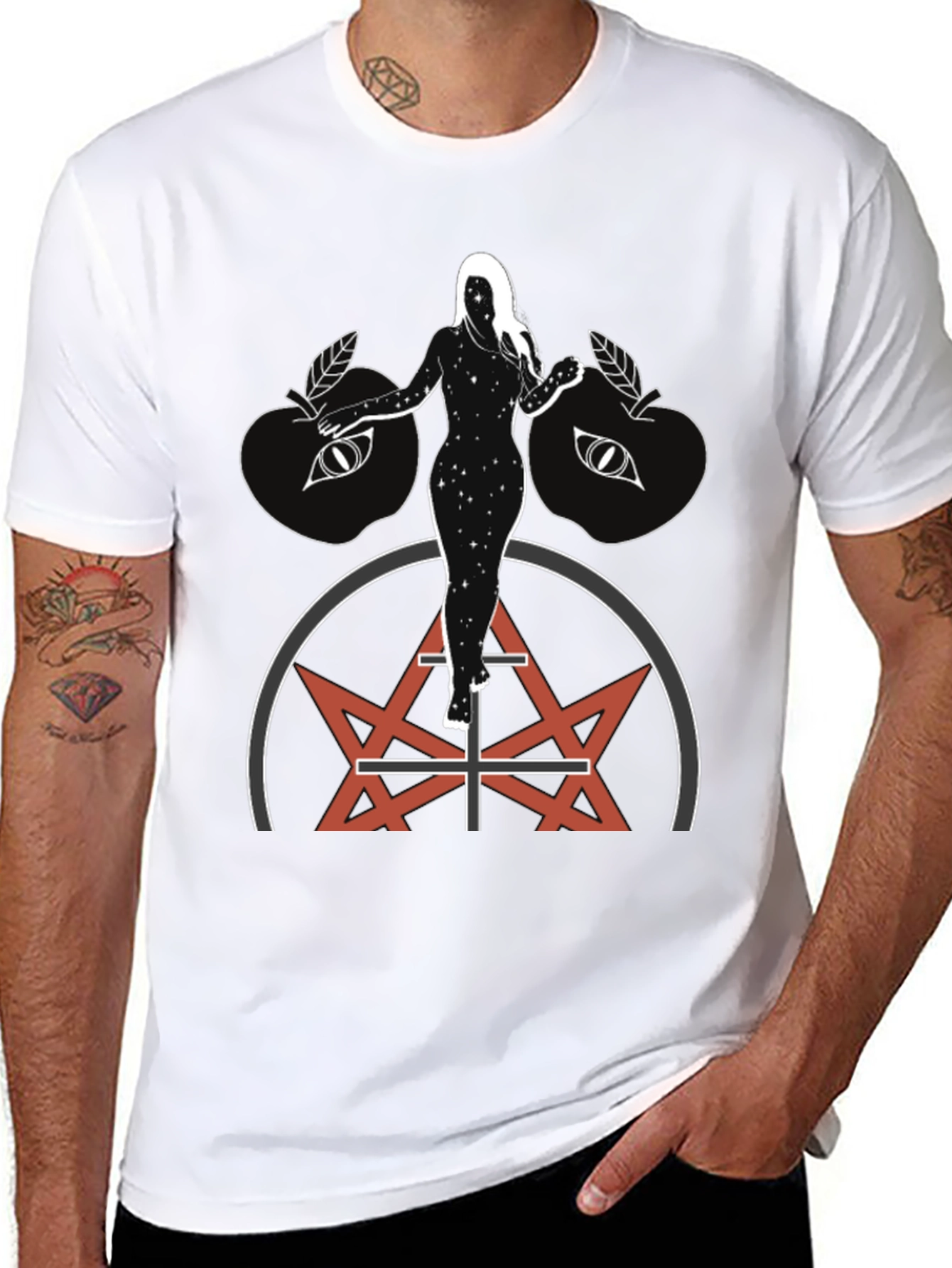 Occult Graphic Tee - Unisex Black T-Shirt