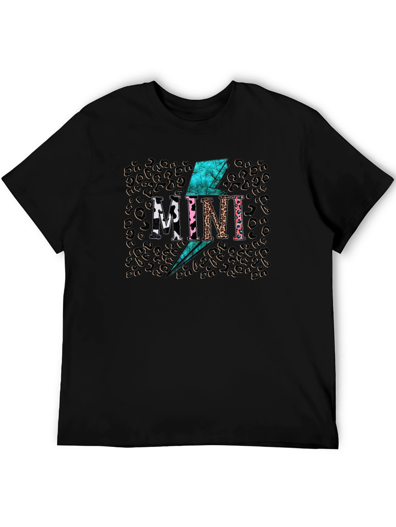 Stylish Leopard Print Mini T-Shirt