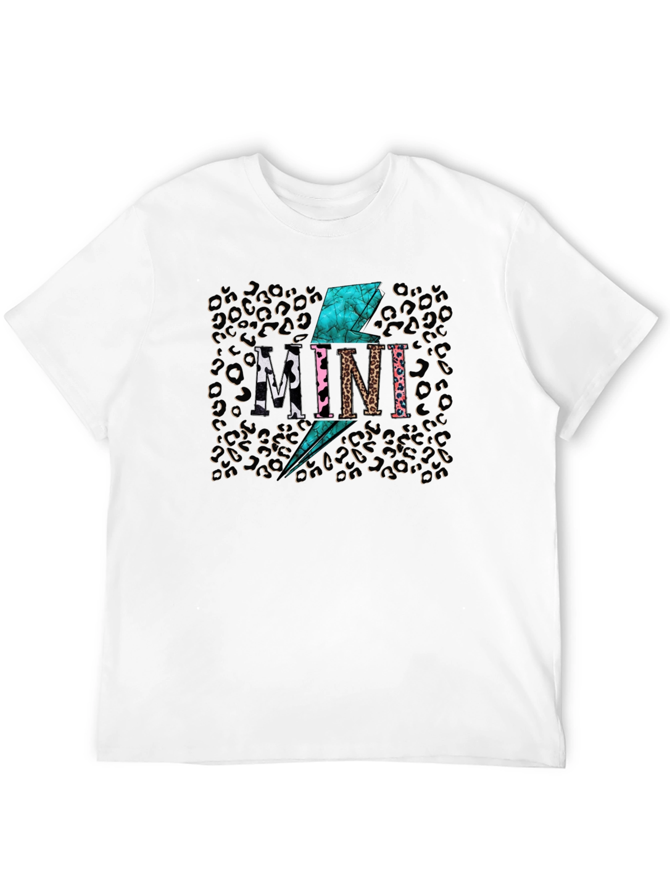 Stylish Leopard Print Mini T-Shirt