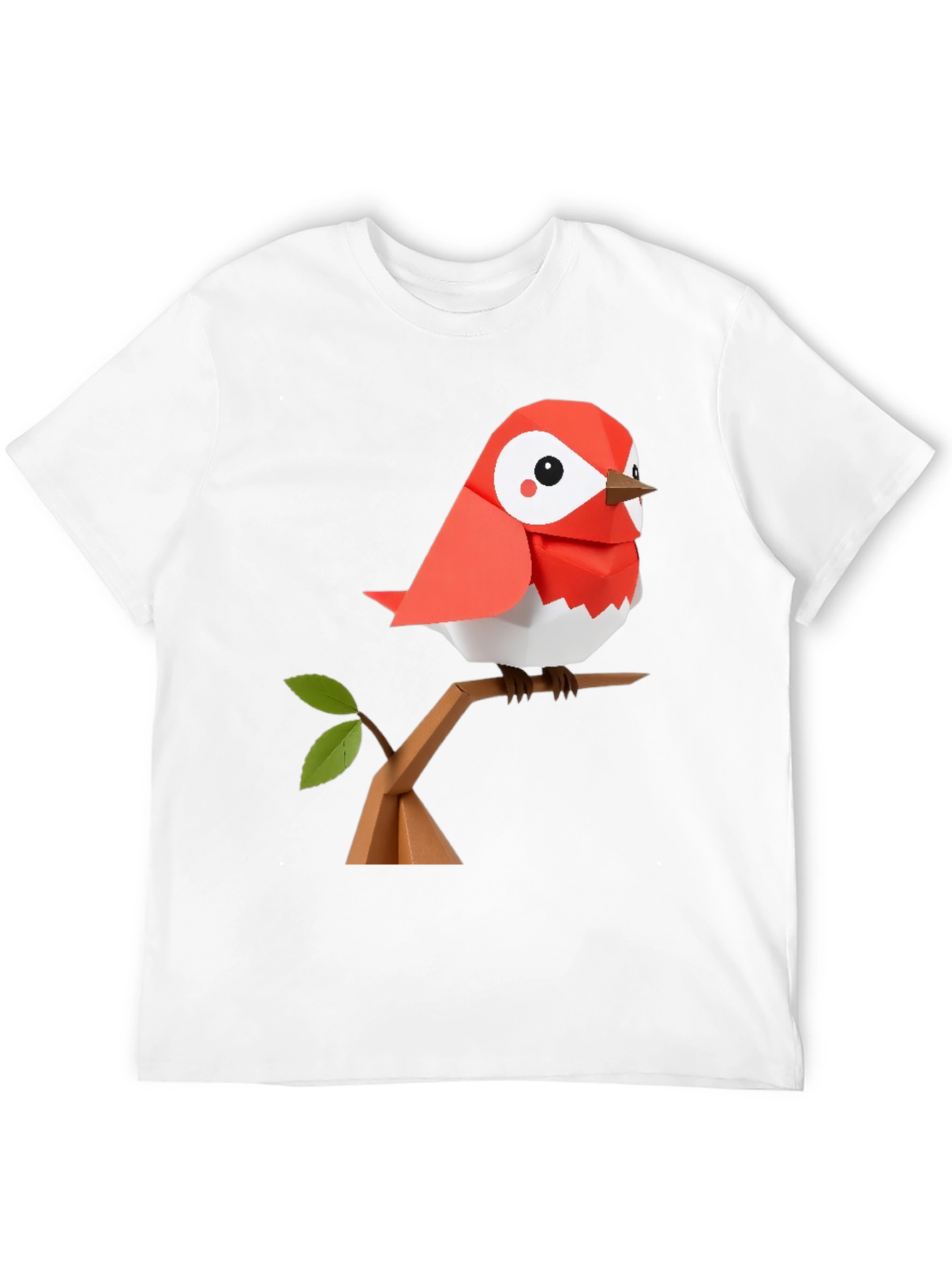 Origami Bird Graphic Tee - Stylish & Unique
