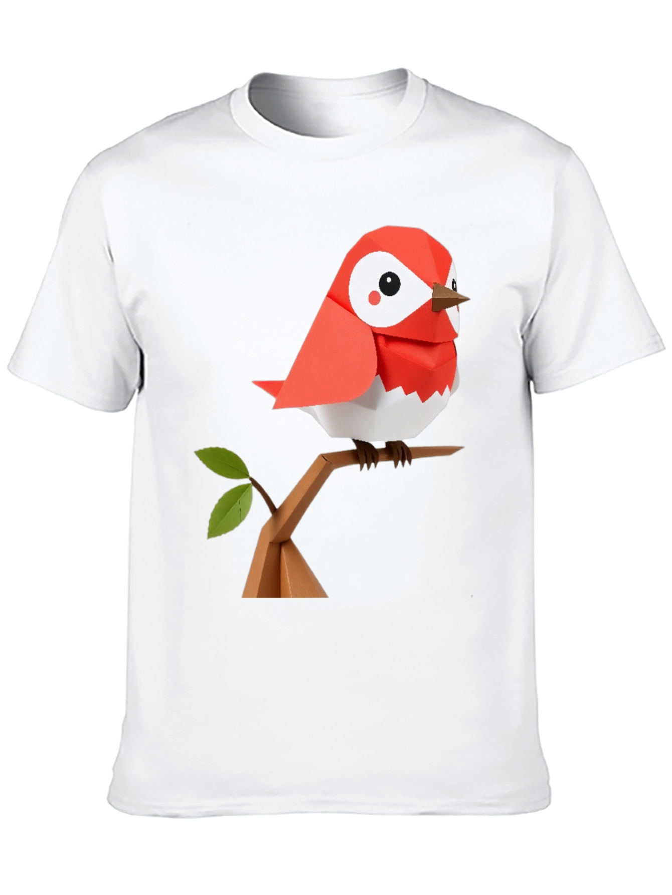 Origami Bird Graphic Tee - Stylish & Unique