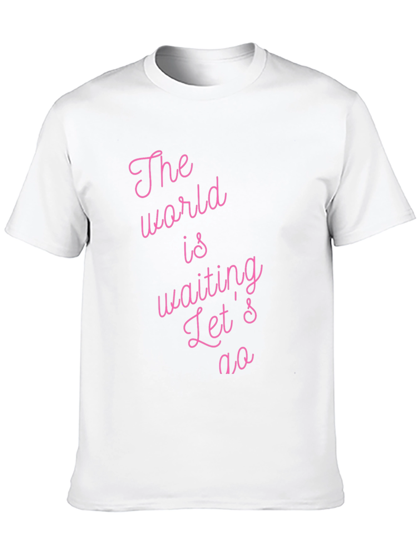 The World is Waiting Tee - Black