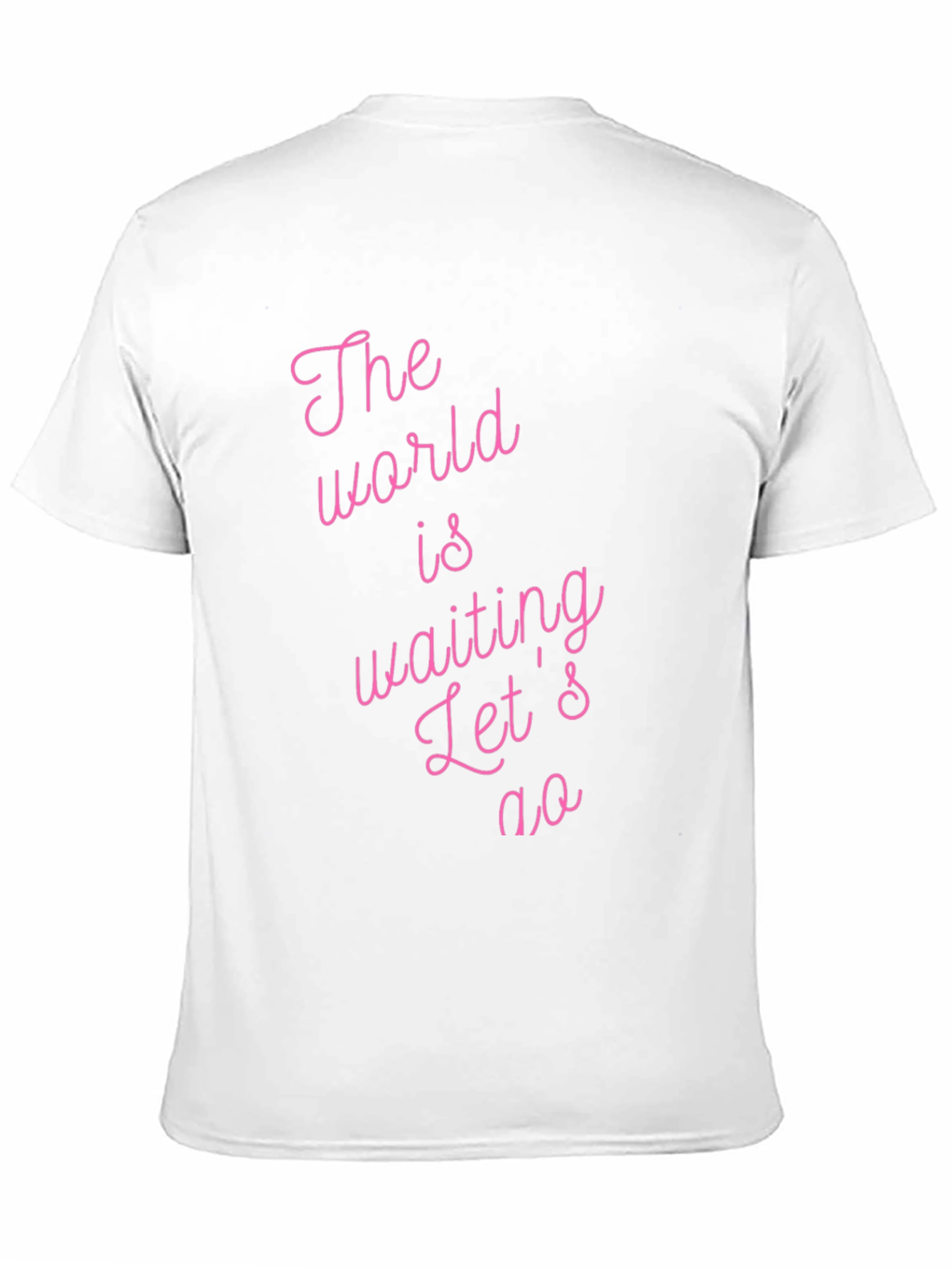 The World is Waiting Tee - Black