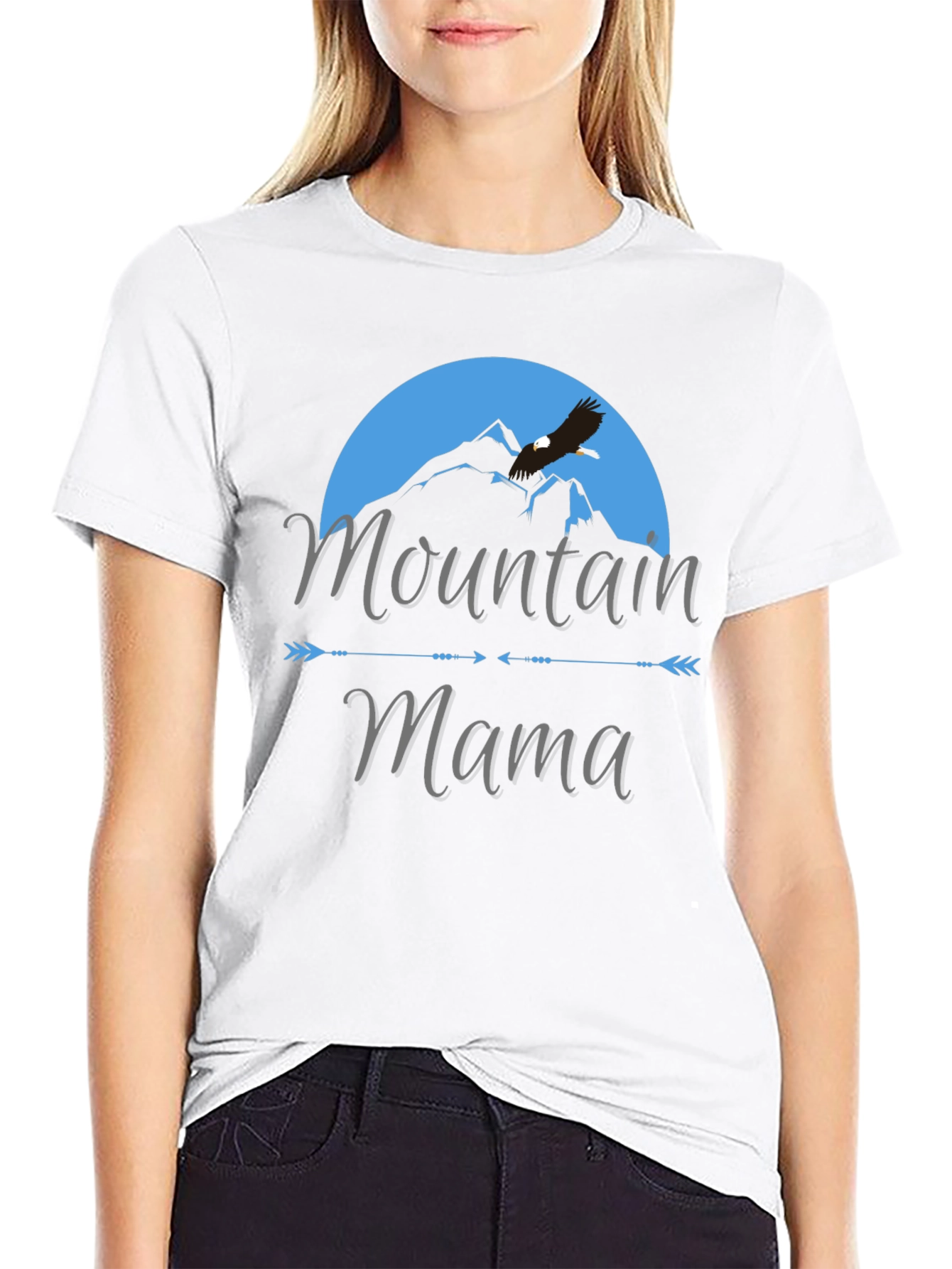 Mountain Mama Graphic T-Shirt - Unisex Black Tee