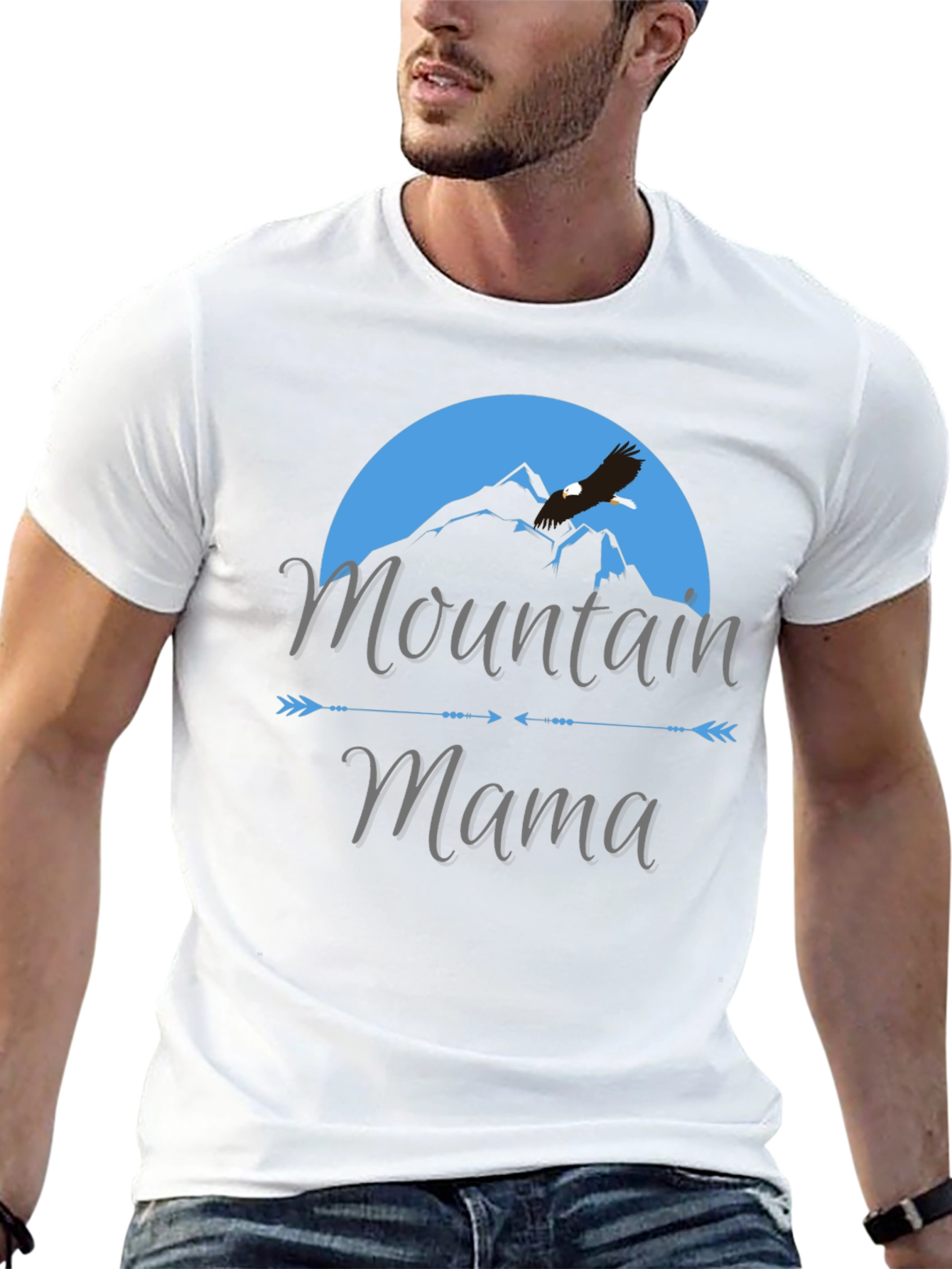 Mountain Mama Graphic T-Shirt - Unisex Black Tee