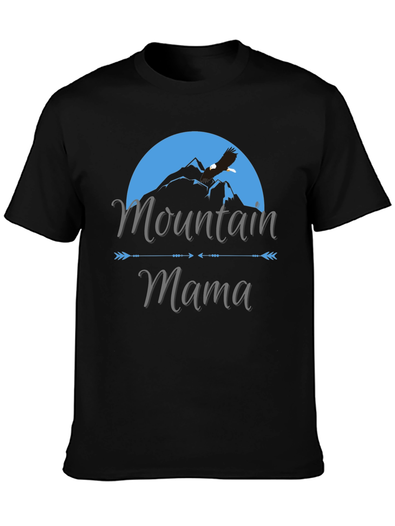 Mountain Mama Graphic T-Shirt - Unisex Black Tee