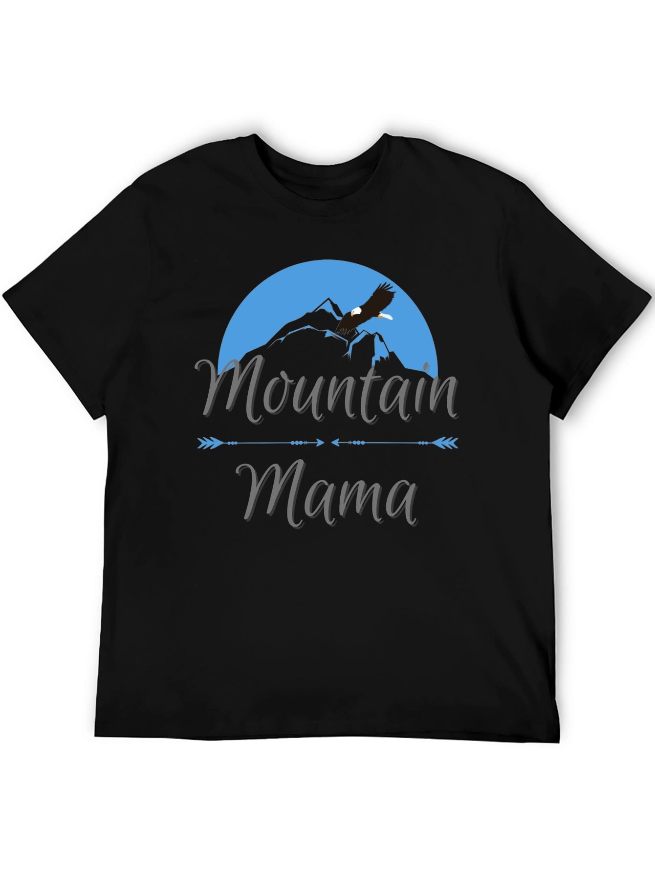 Mountain Mama Graphic T-Shirt - Unisex Black Tee
