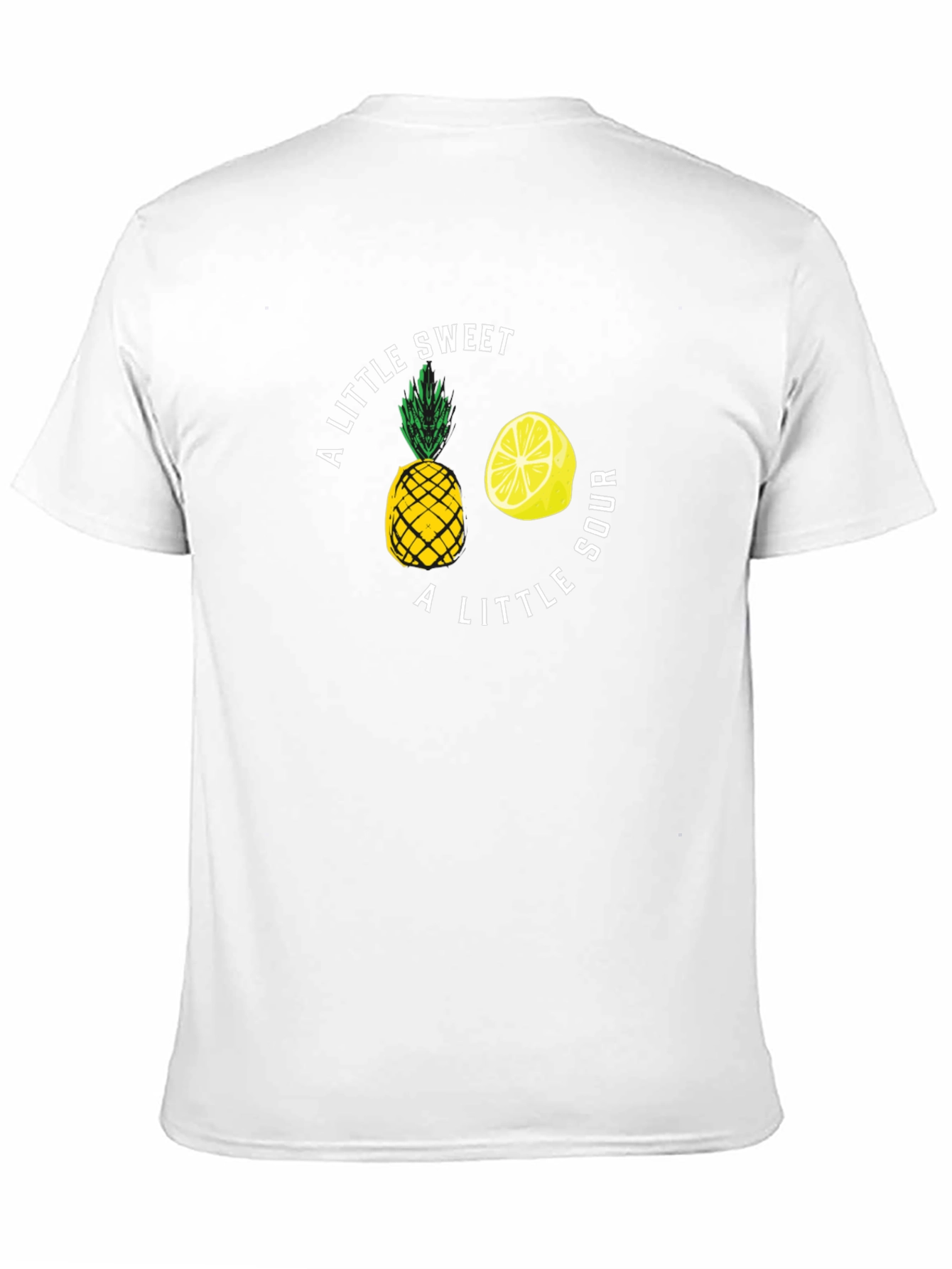 Sweet and Sour Graphic Tee - Soft Black T-Shirt