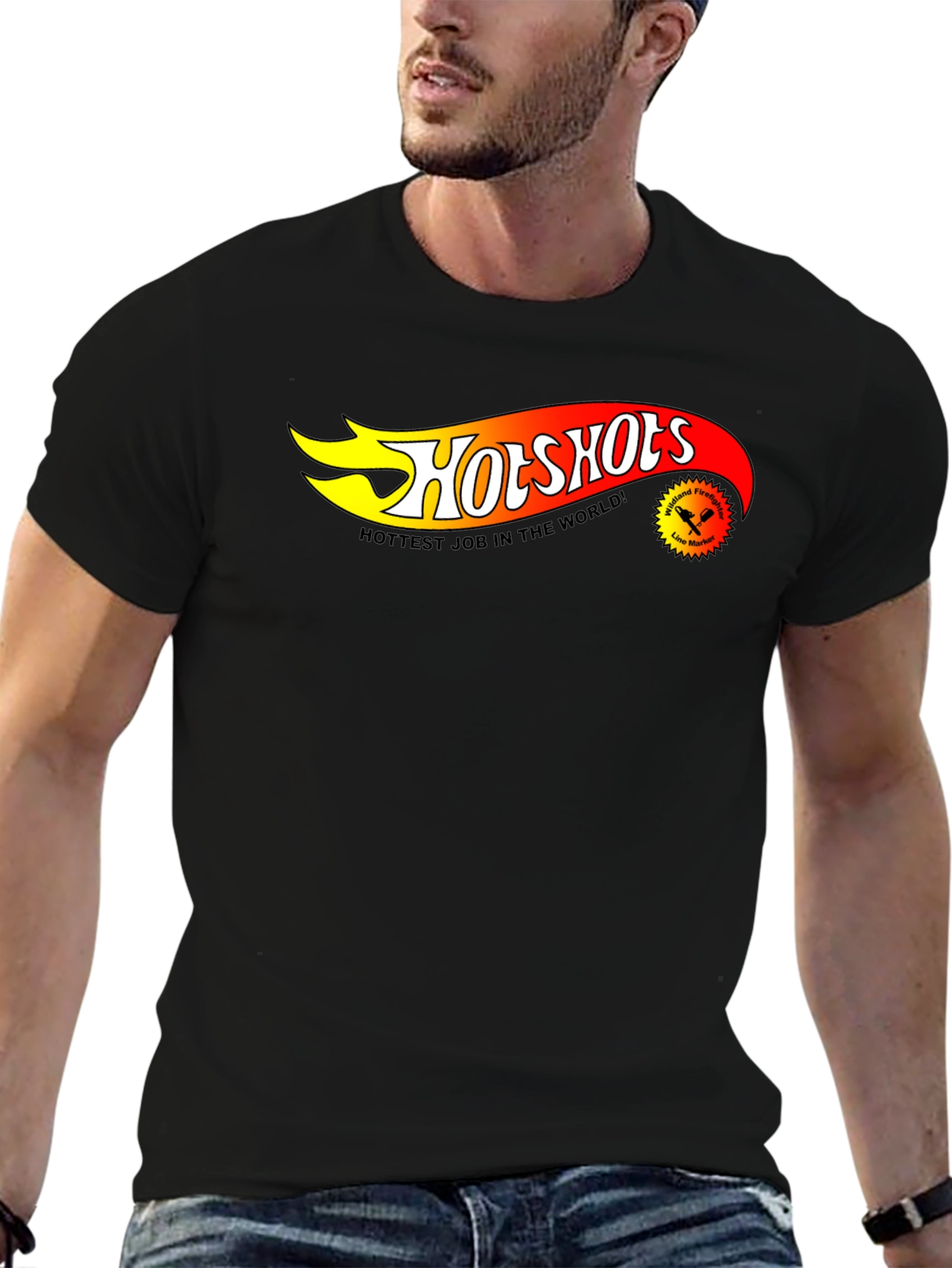 Hotshots Wildland Firefighter T-Shirt - Hottest Job