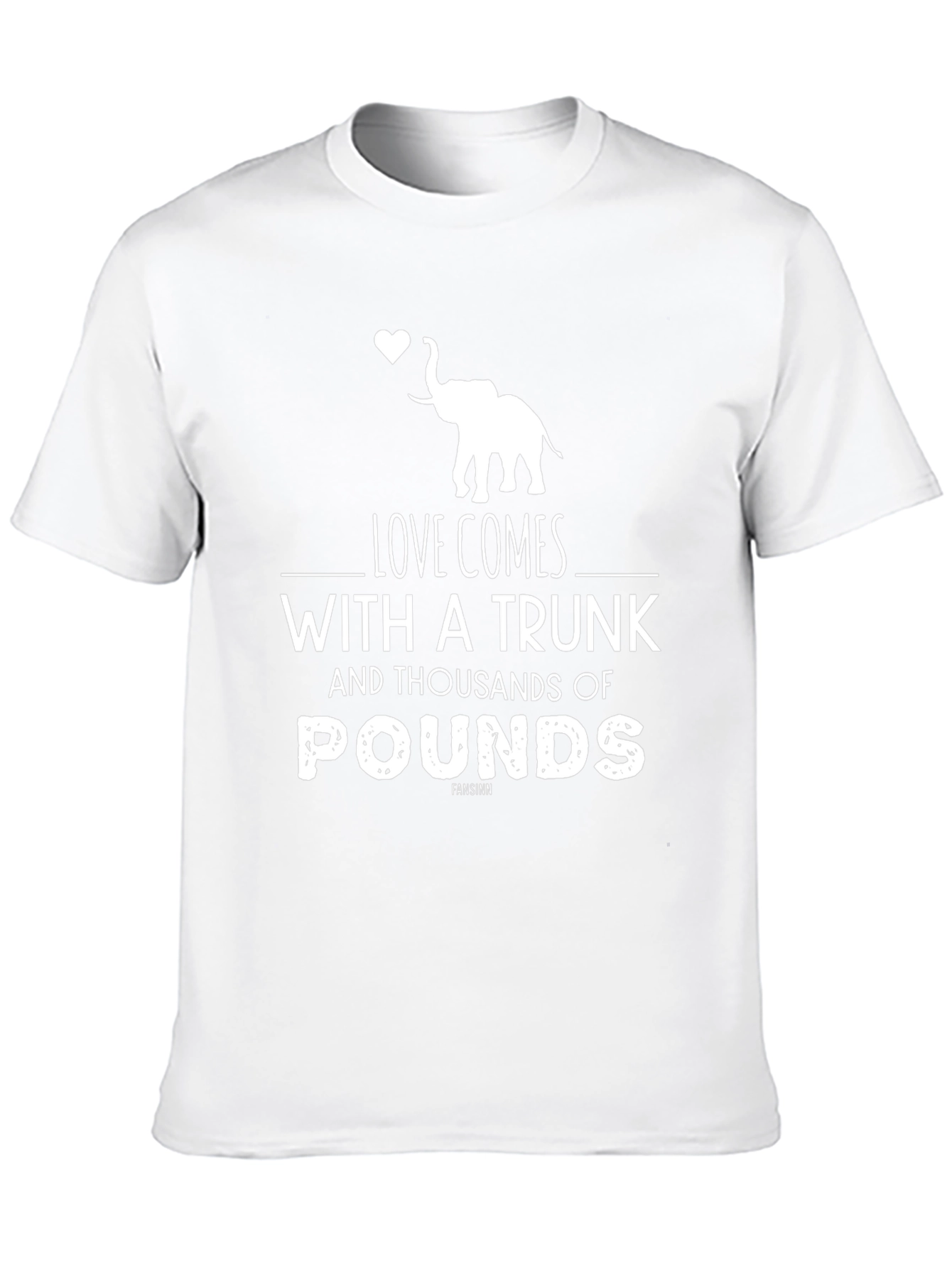 Elephant Love T-Shirt: Comes with a Trunk