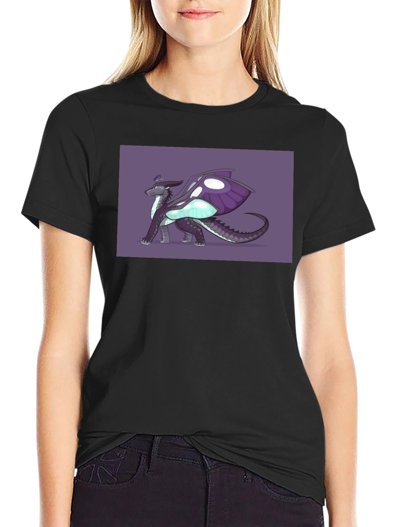 Dragon Graphic Black T-Shirt