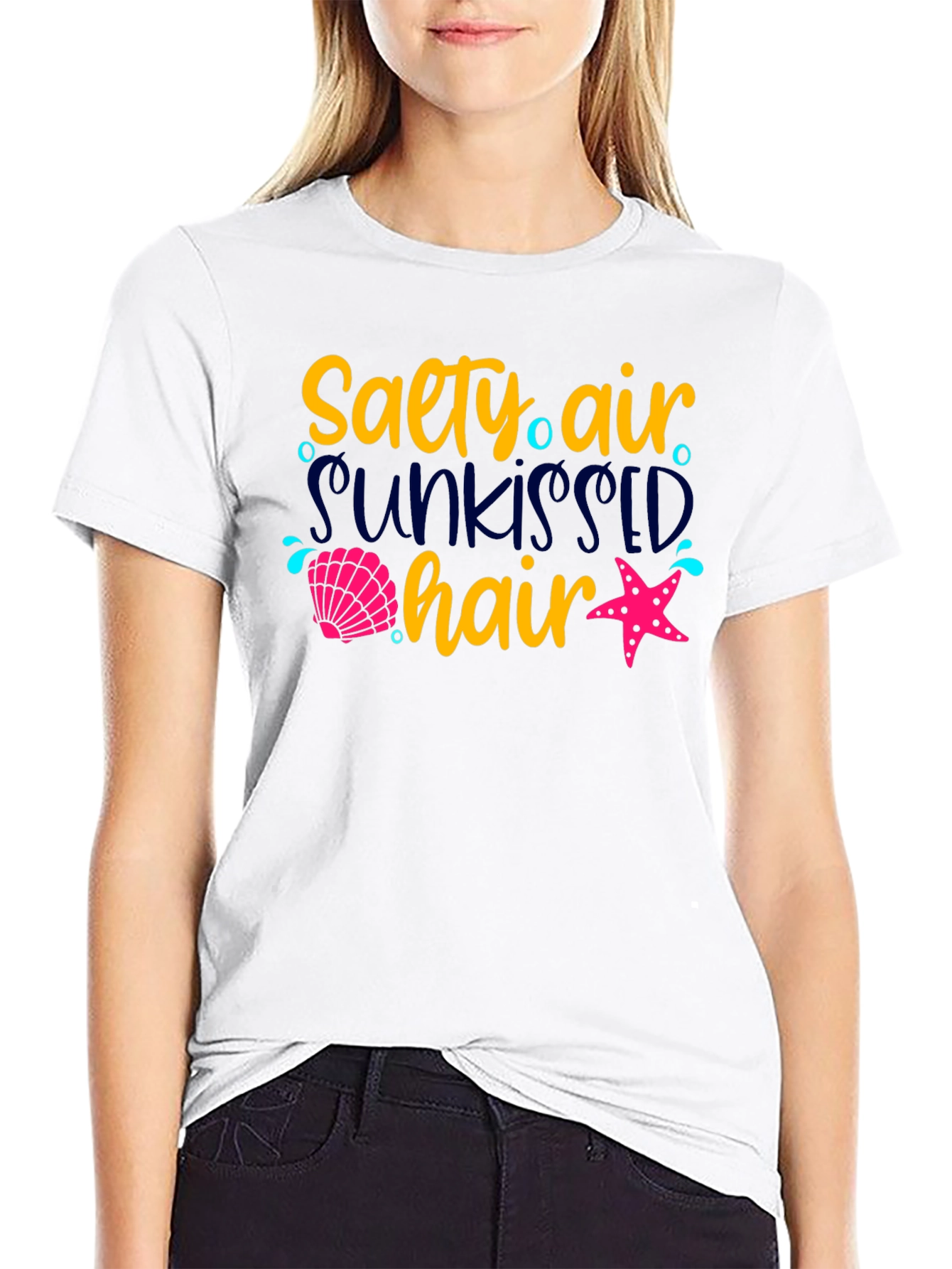 Salty Air Sunkissed Hair Graphic Tee