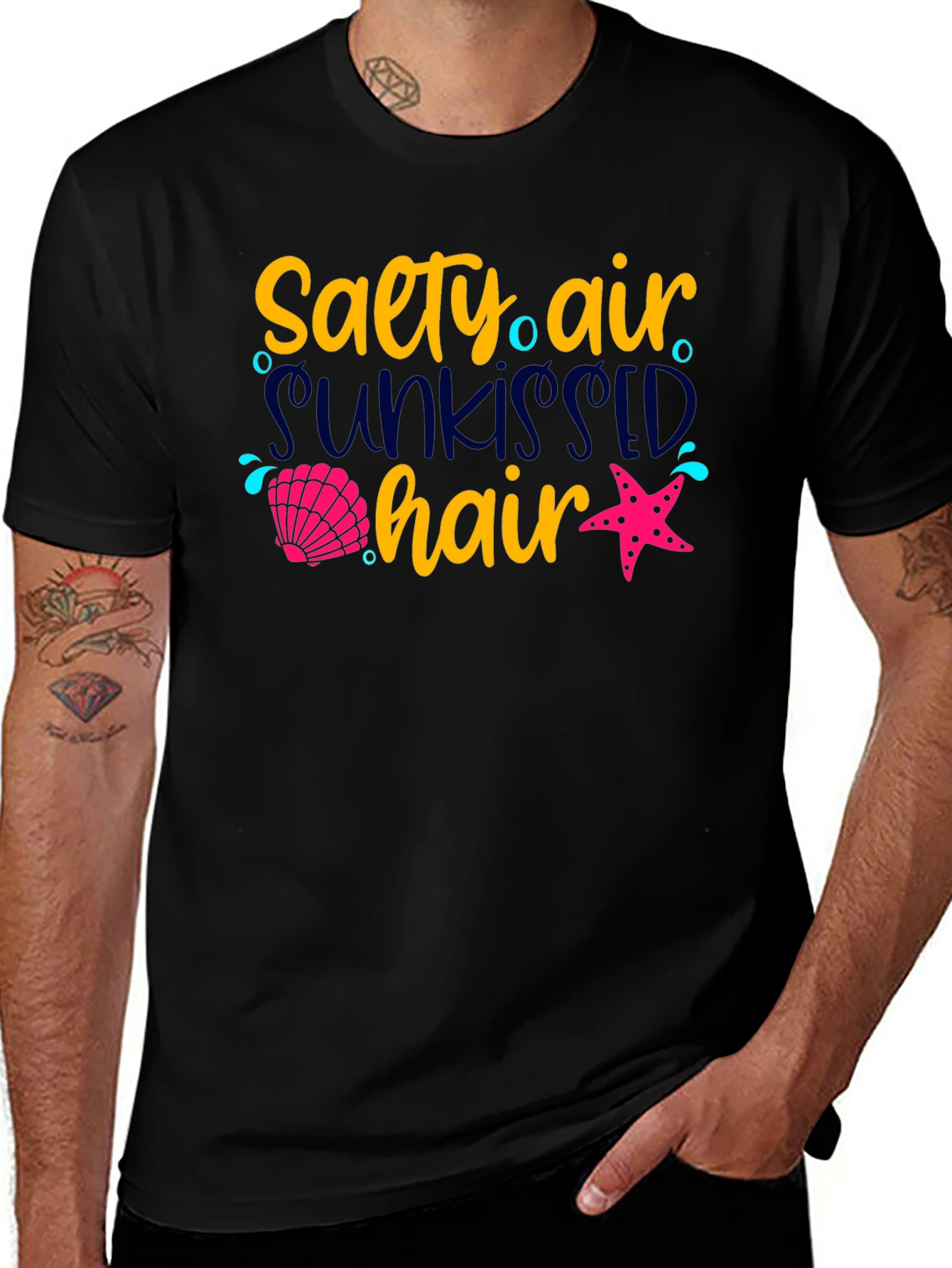 Salty Air Sunkissed Hair Graphic Tee