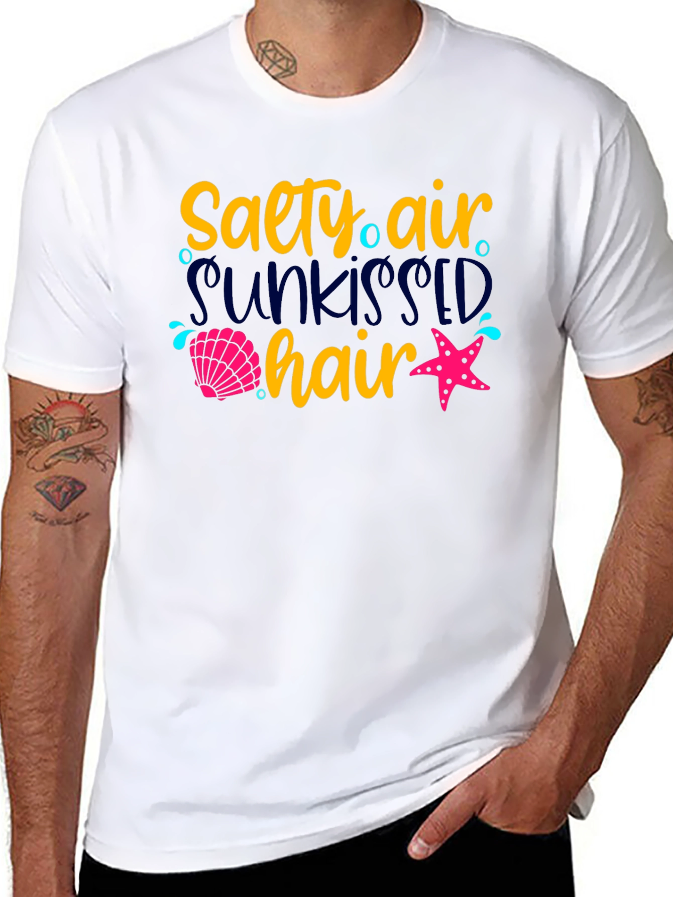 Salty Air Sunkissed Hair Graphic Tee